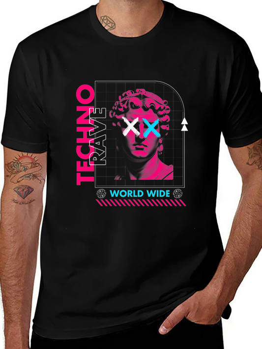 Techno Rave T-Shirt - Worldwide Party Apparel