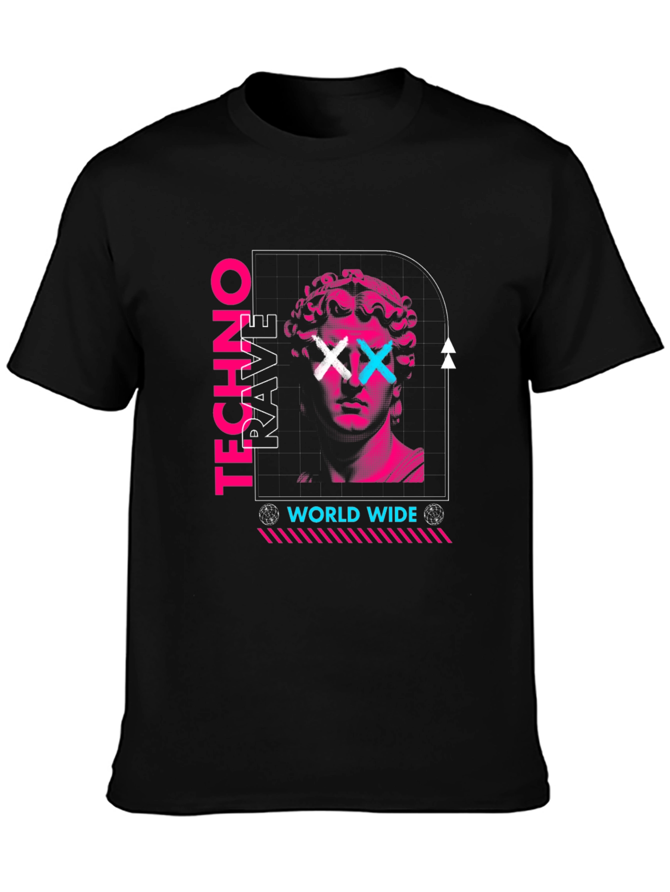 Techno Rave T-Shirt - Worldwide Party Apparel