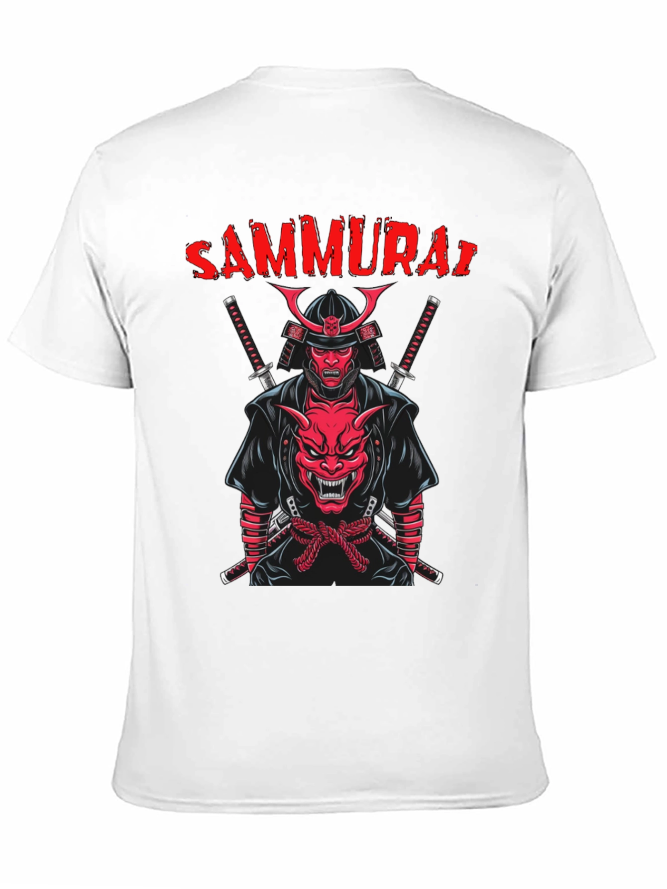 Samurai Graphic T-Shirt - Black