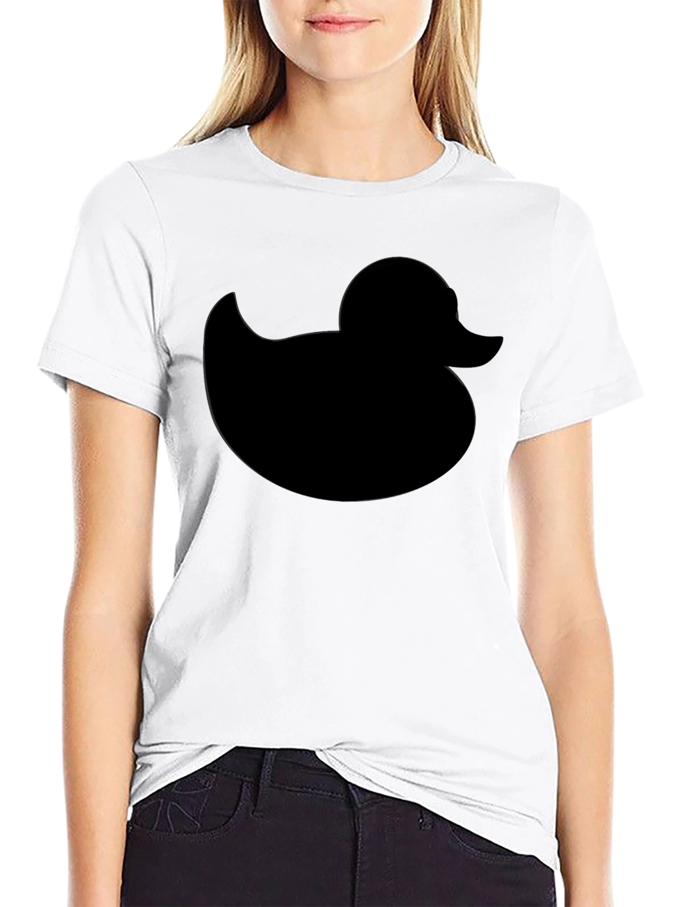 Black Rubber Duck Graphic T-Shirt