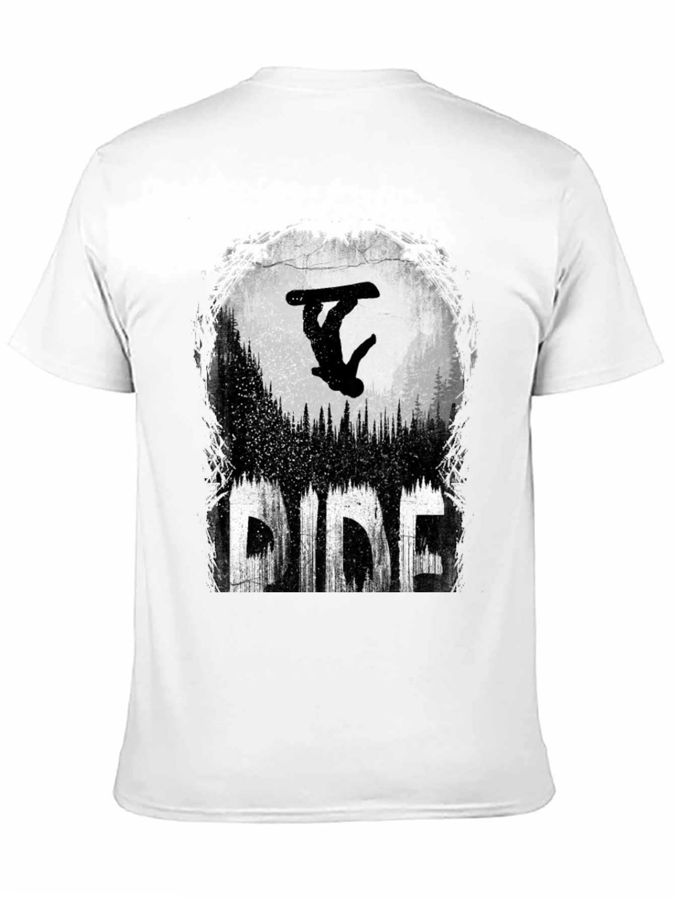 Ride Graphic Tee - Snowboarder Design