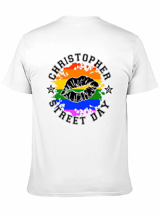 Christopher Street Day Pride Lips Graphic T-Shirt