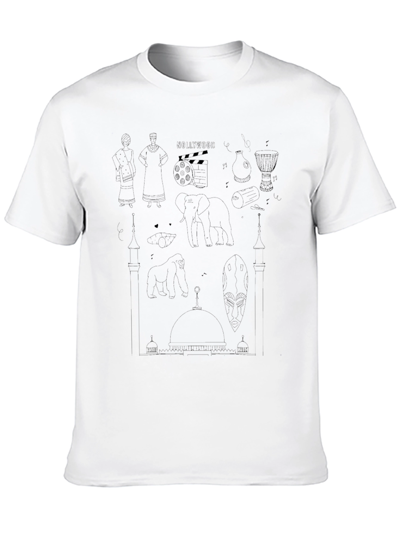 Black Wakanda Inspired Graphic Tee