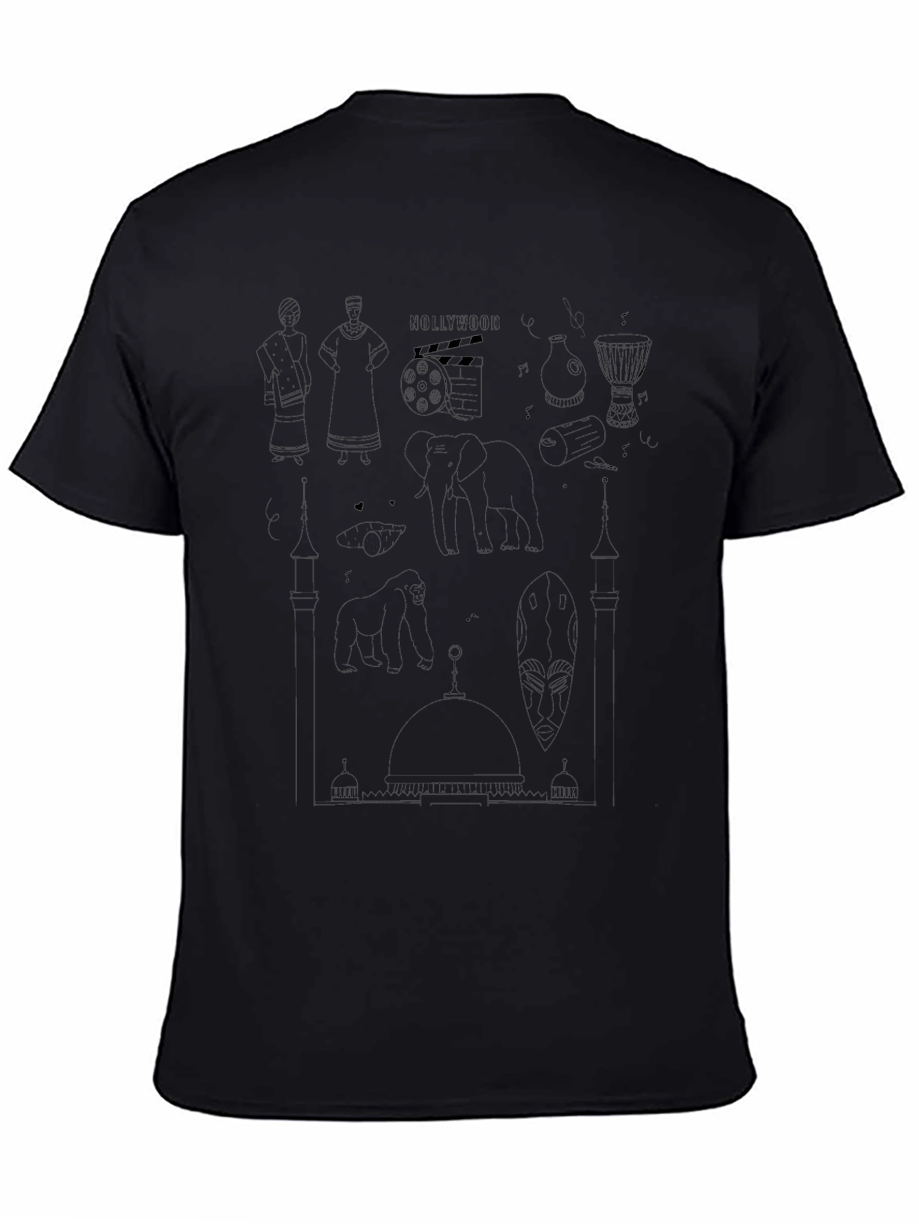 Black Wakanda Inspired Graphic Tee