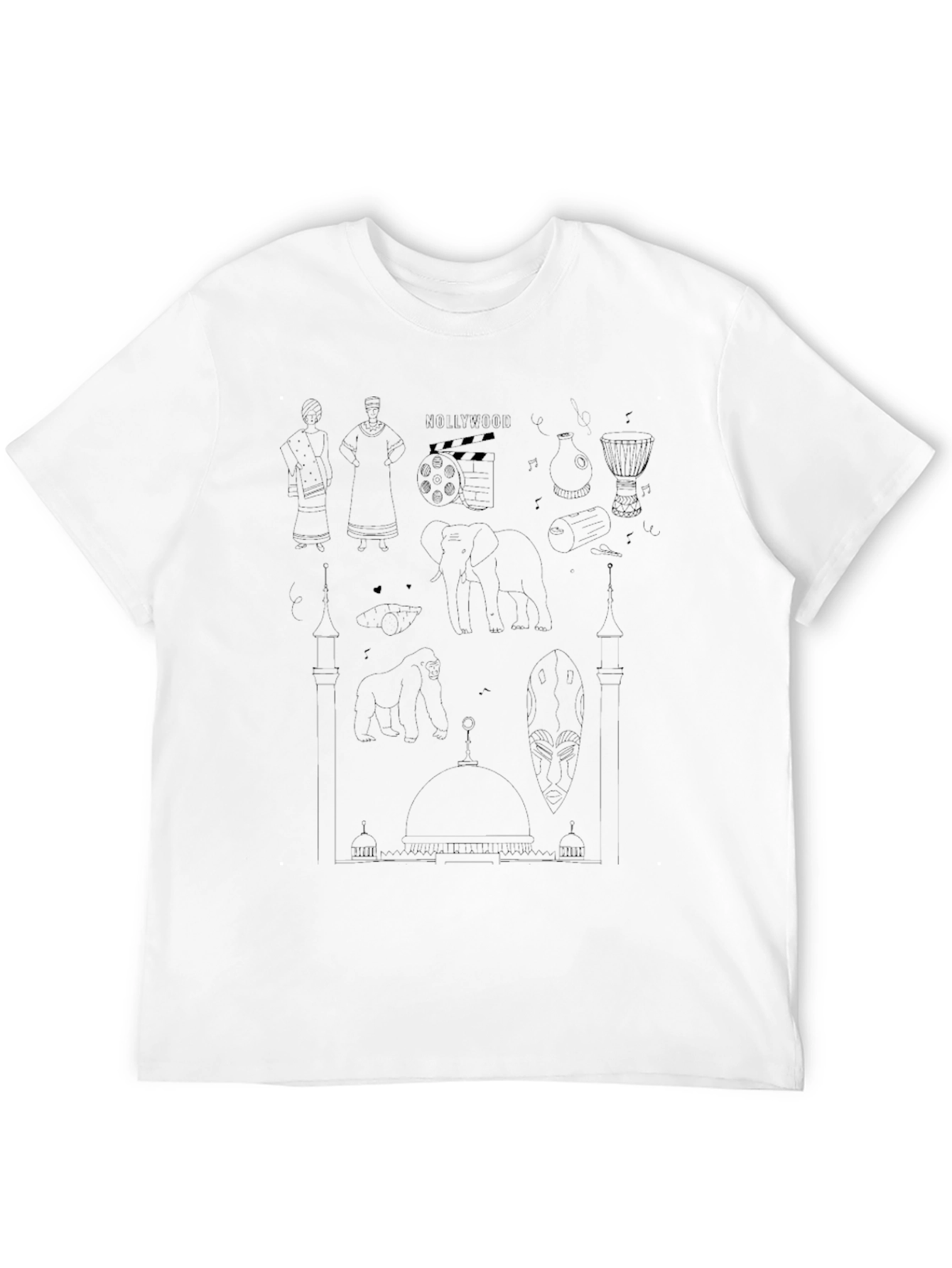 Black Wakanda Inspired Graphic Tee
