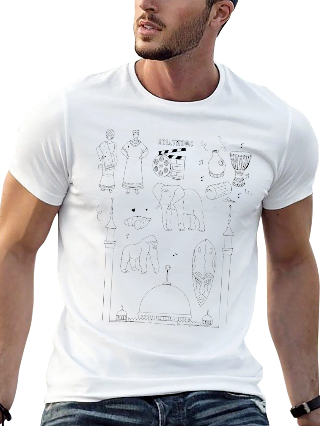 Black Wakanda Inspired Graphic Tee