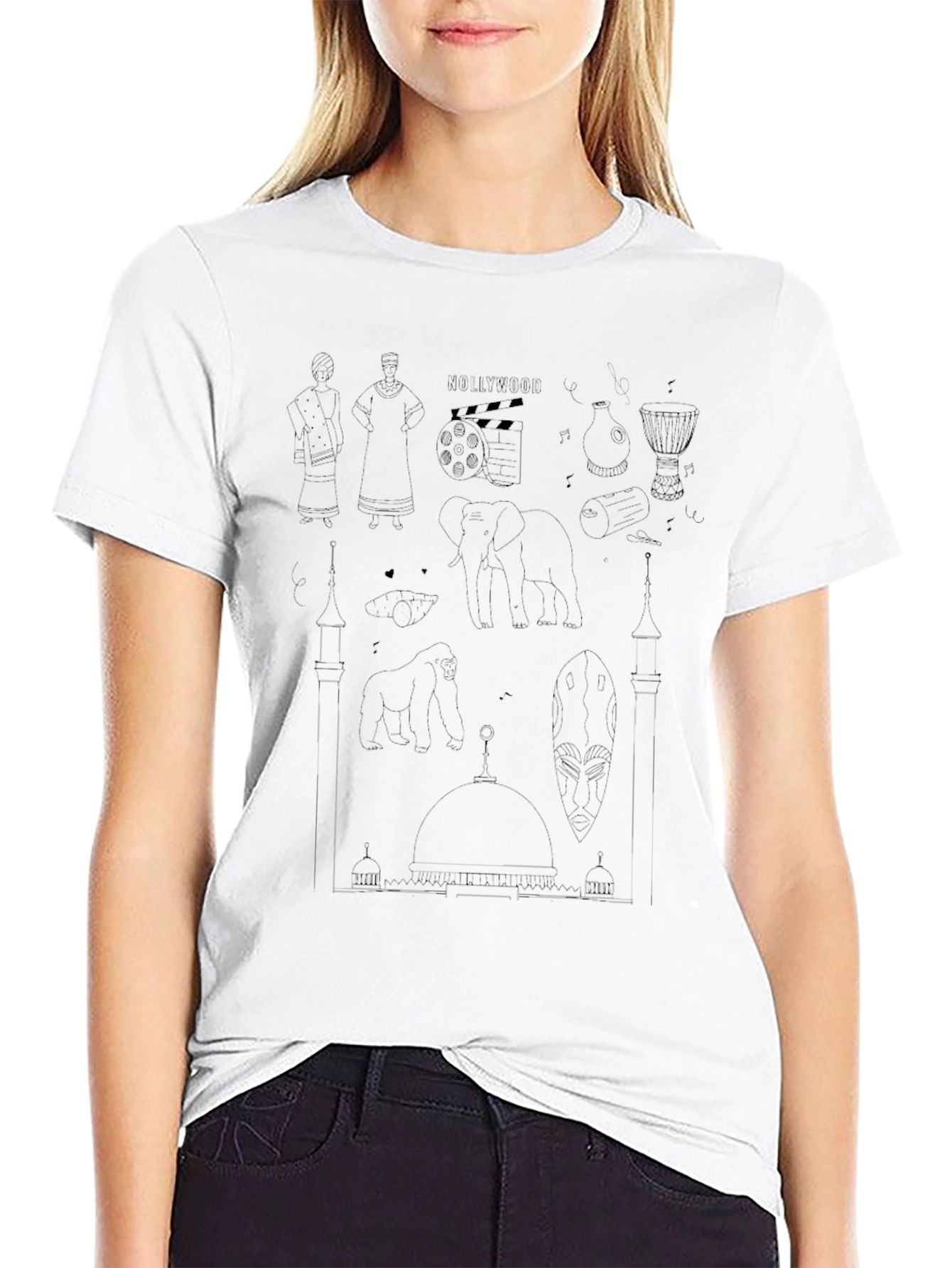 Black Wakanda Inspired Graphic Tee