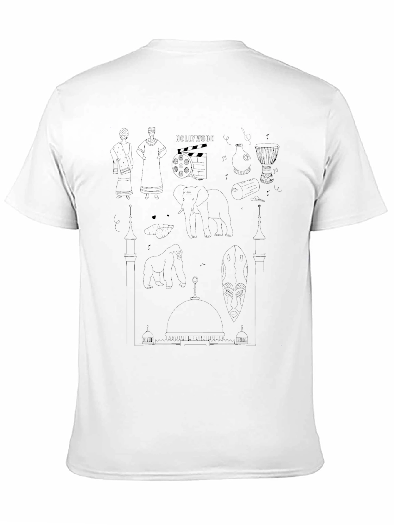 Black Wakanda Inspired Graphic Tee