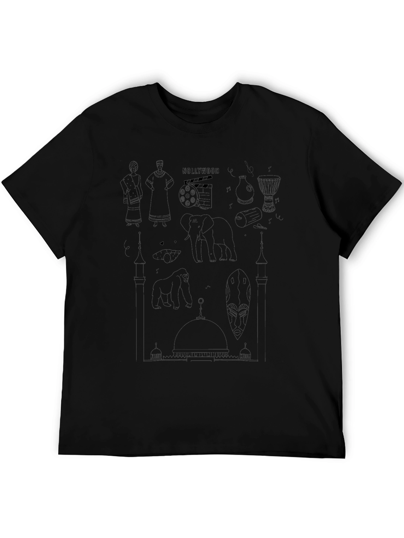 Black Wakanda Inspired Graphic Tee