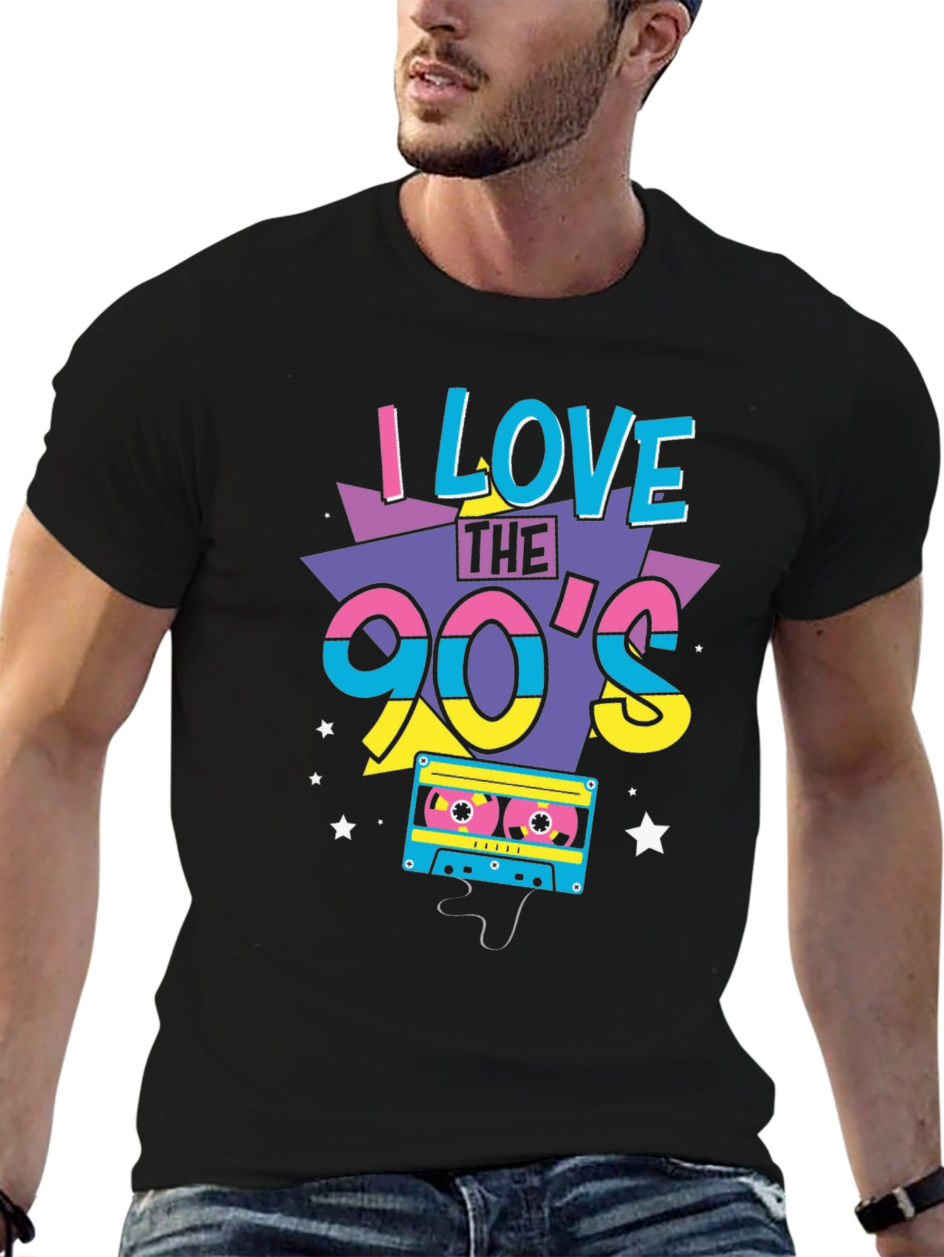 I Love the 90s Graphic Tee - Retro Style