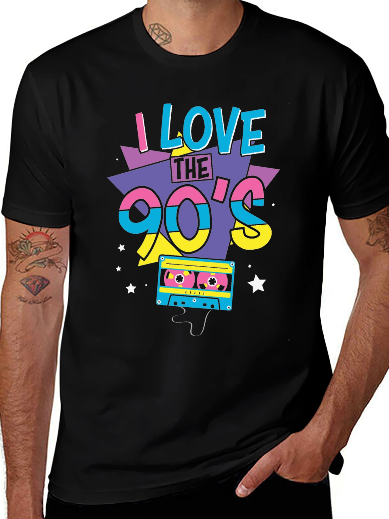 I Love the 90s Graphic Tee - Retro Style