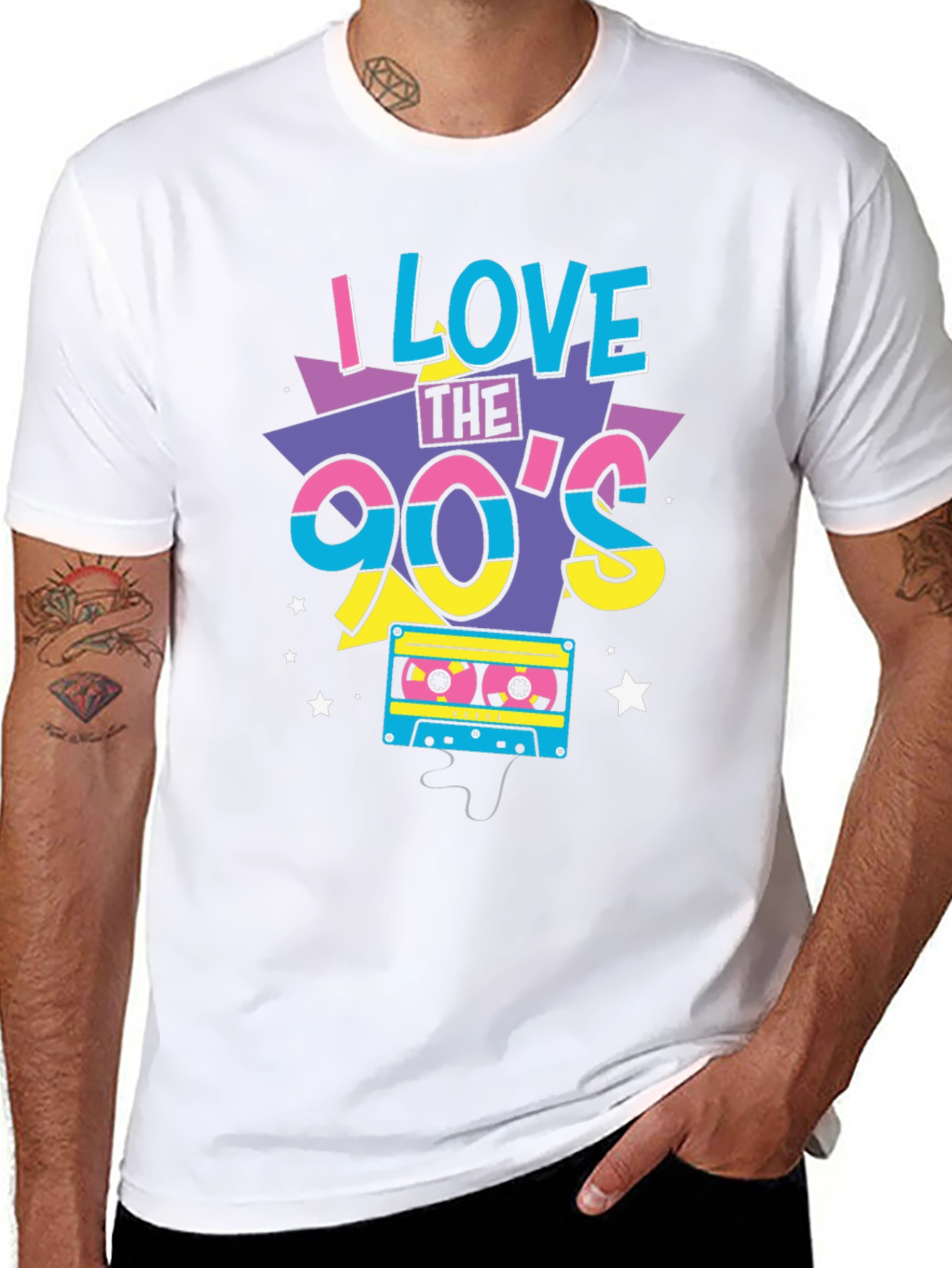 I Love the 90s Graphic Tee - Retro Style