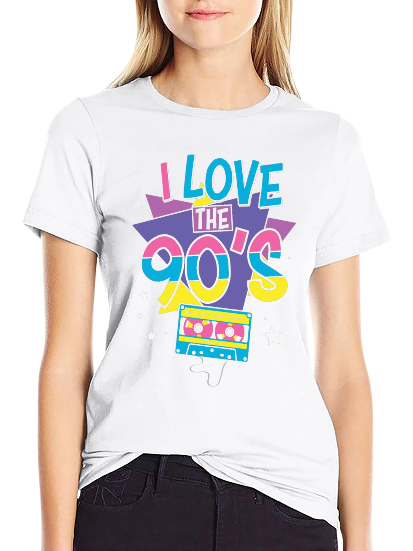 I Love the 90s Graphic Tee - Retro Style