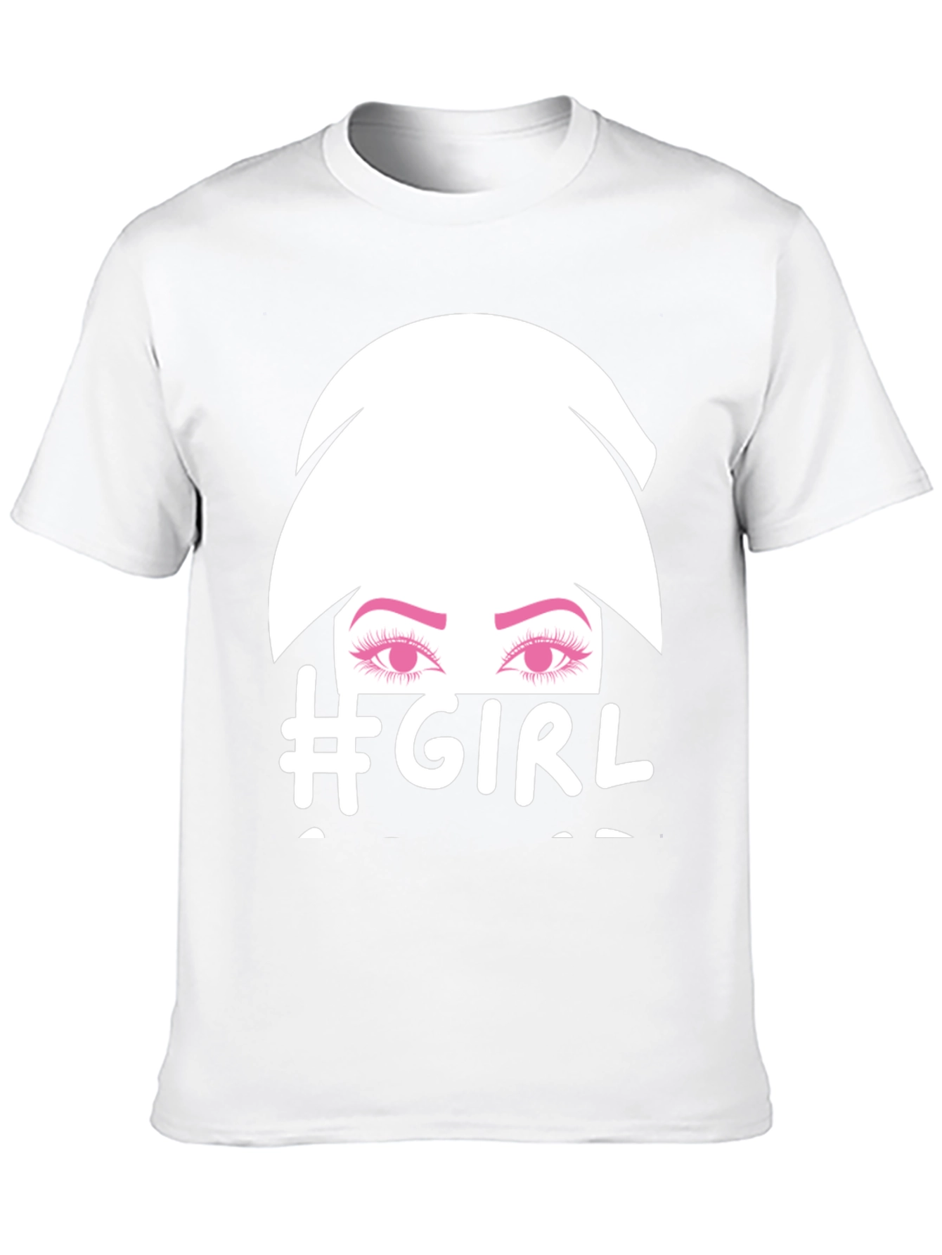 #Girl Graphic Tee - Stylish & Trendy Black T-Shirt