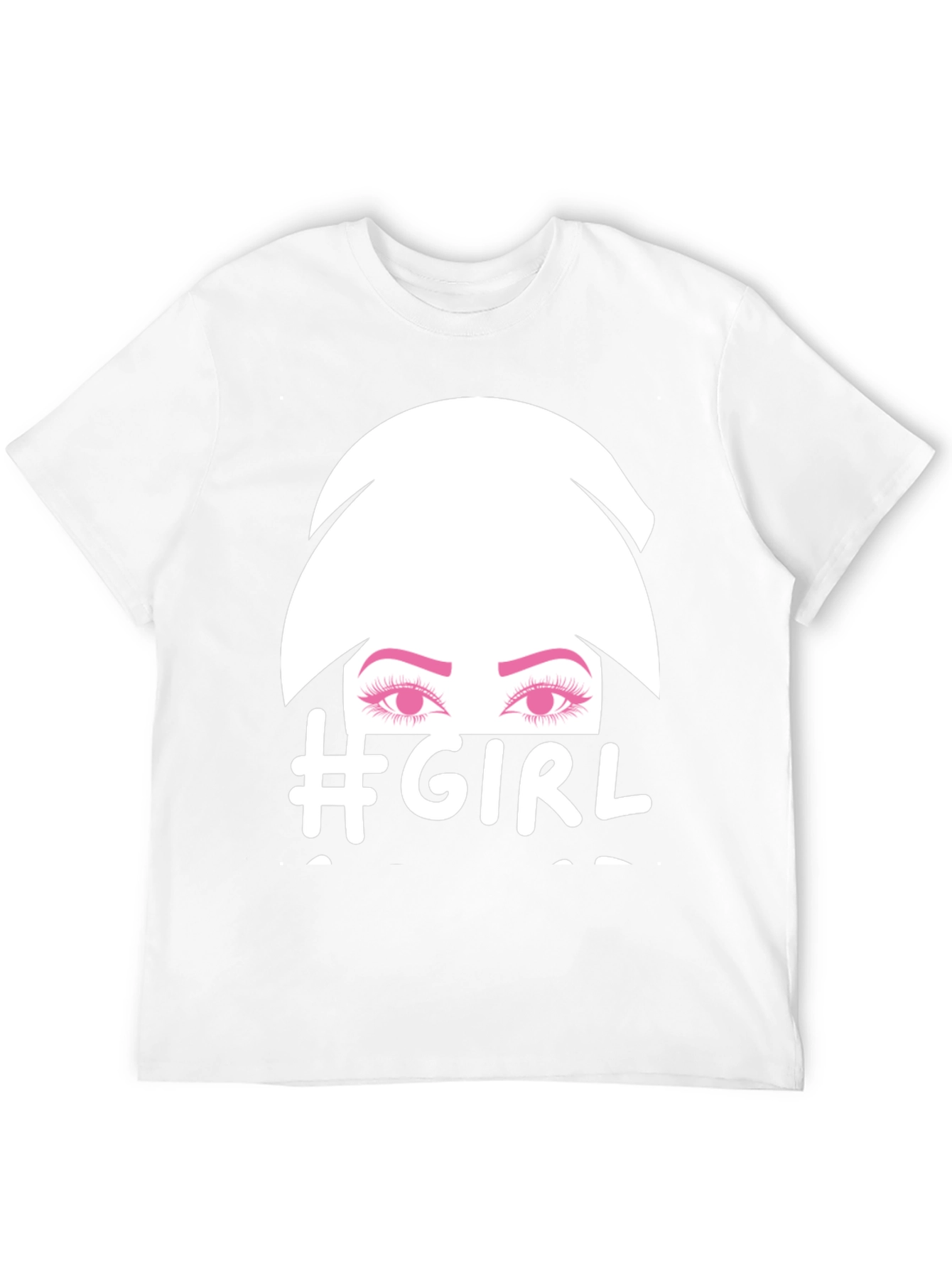 #Girl Graphic Tee - Stylish & Trendy Black T-Shirt