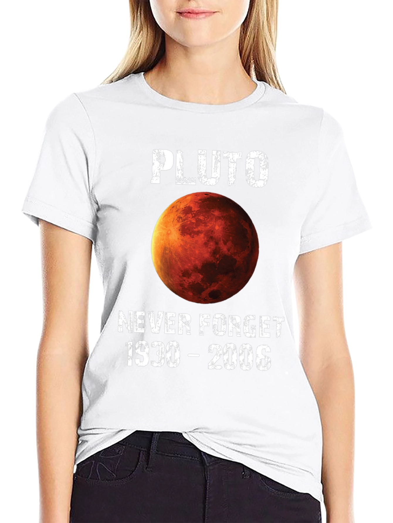 Pluto Never Forget 1930-2006 Graphic Tee