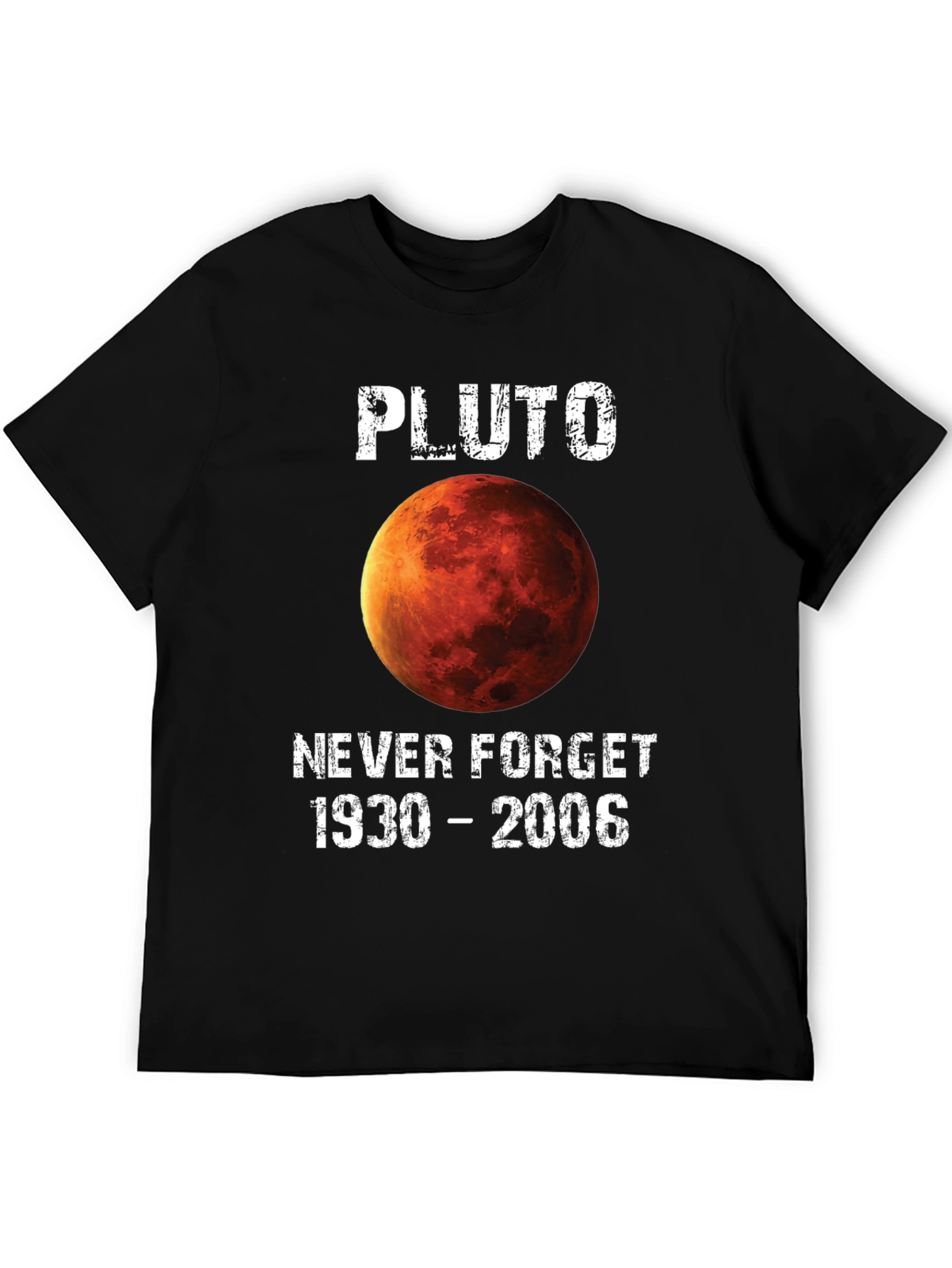 Pluto Never Forget 1930-2006 Graphic Tee