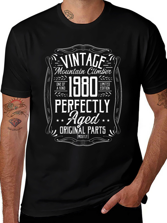 Vintage 1980 Mountain Climber Aged T-Shirt
