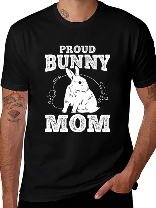 Proud Bunny Mom Graphic Tee
