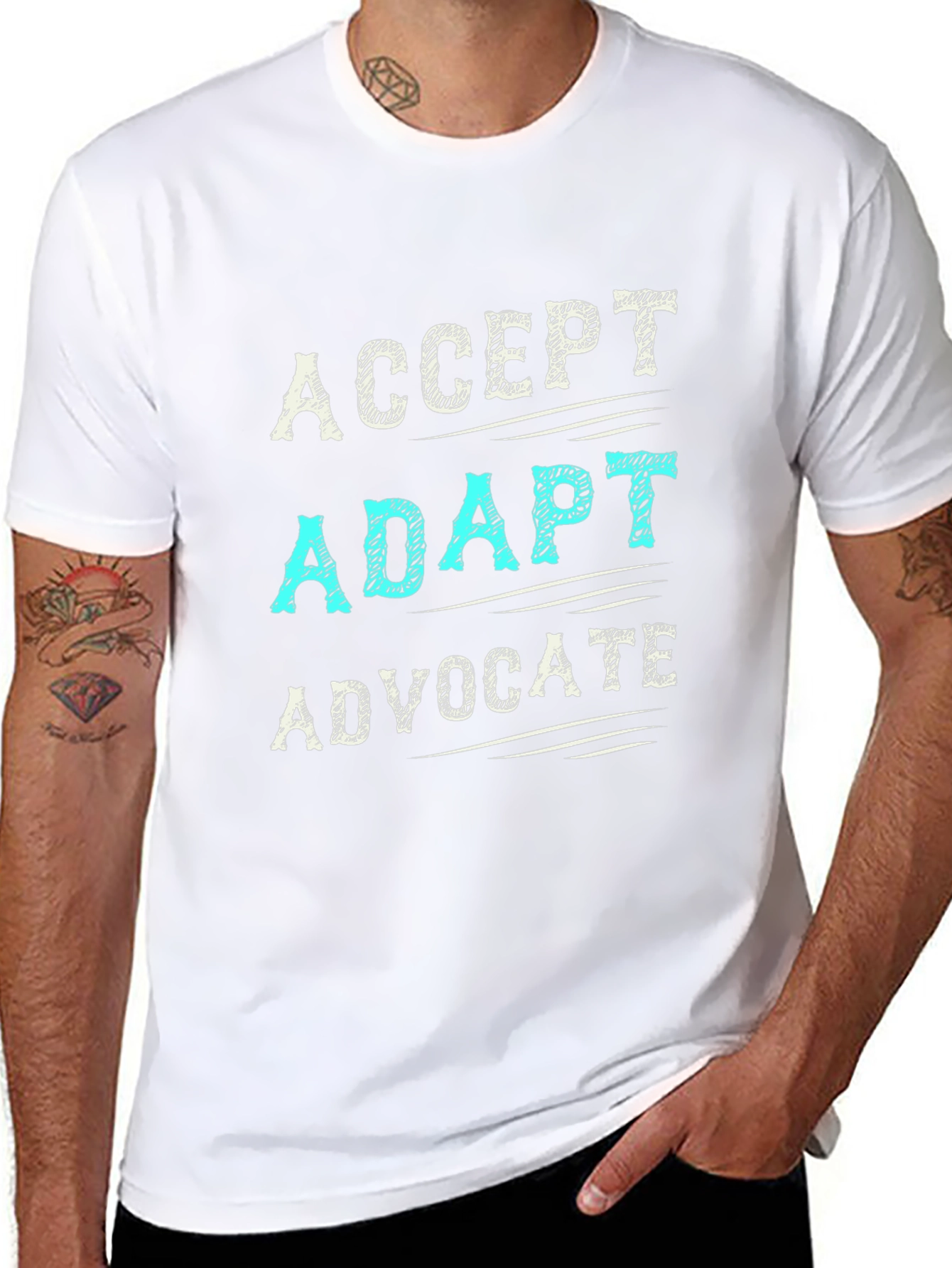 Accept Adapt Advocate T-Shirt