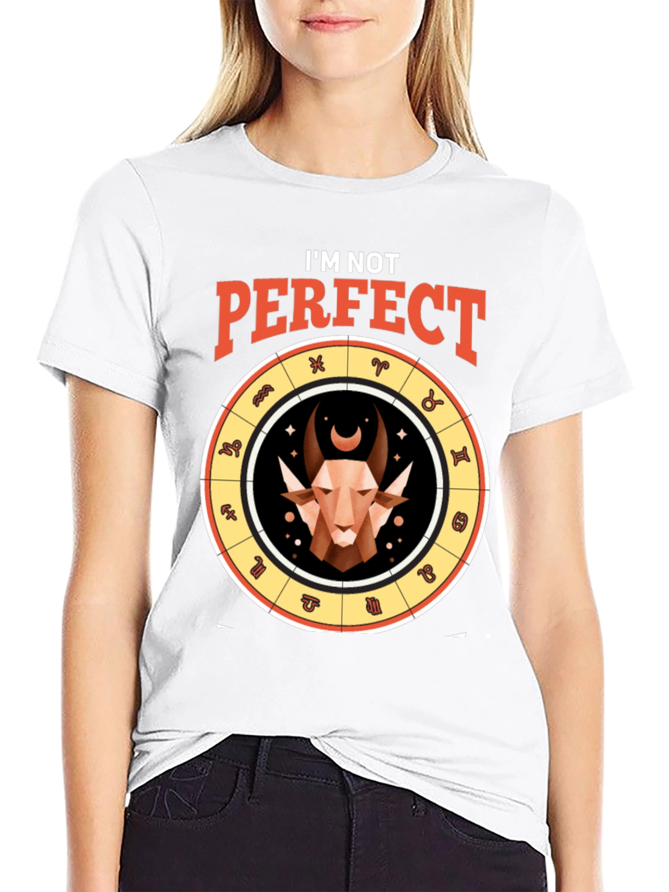 Im Not Perfect Capricorn Zodiac T-Shirt