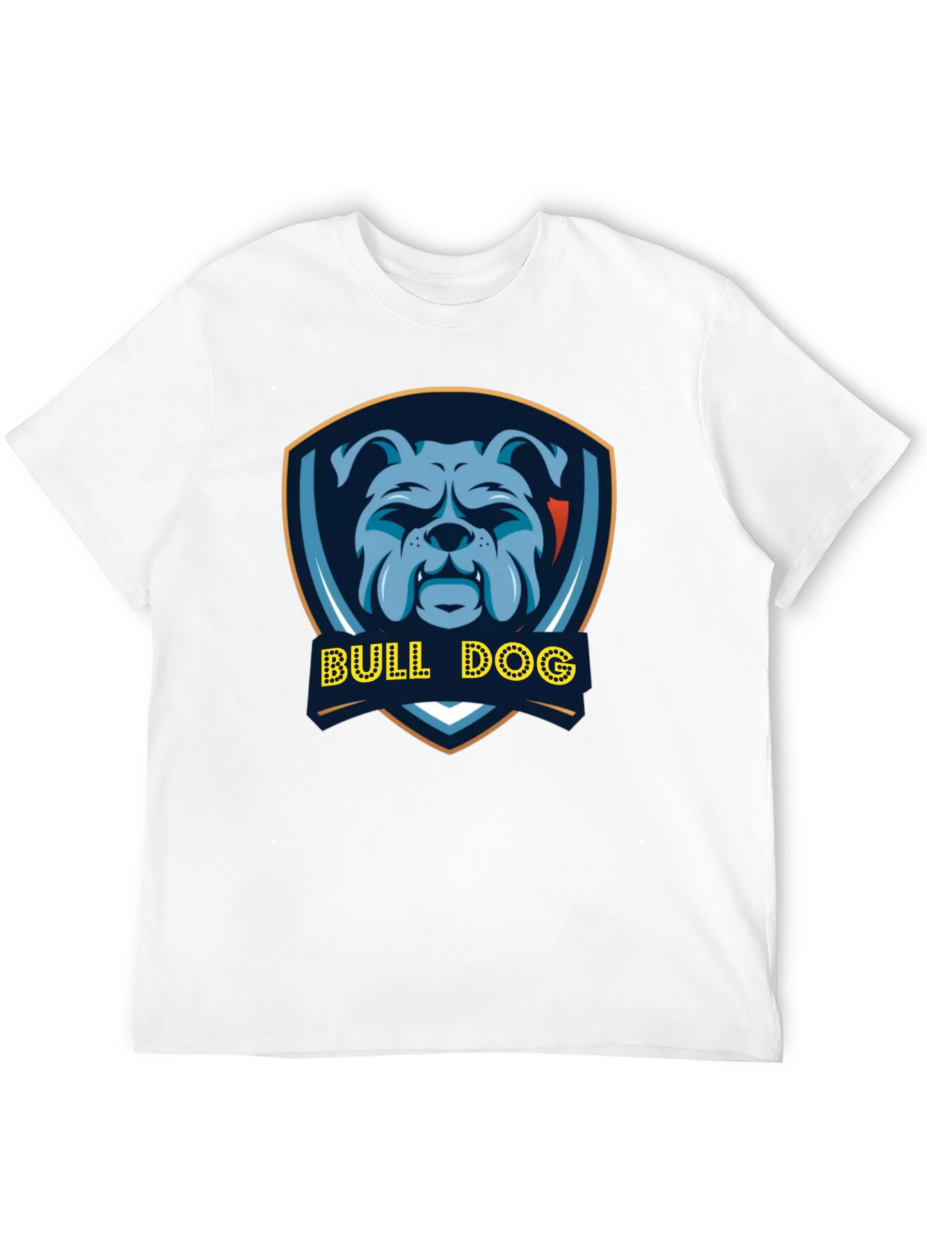Bulldog Graphic Tee - Mens Black T-Shirt