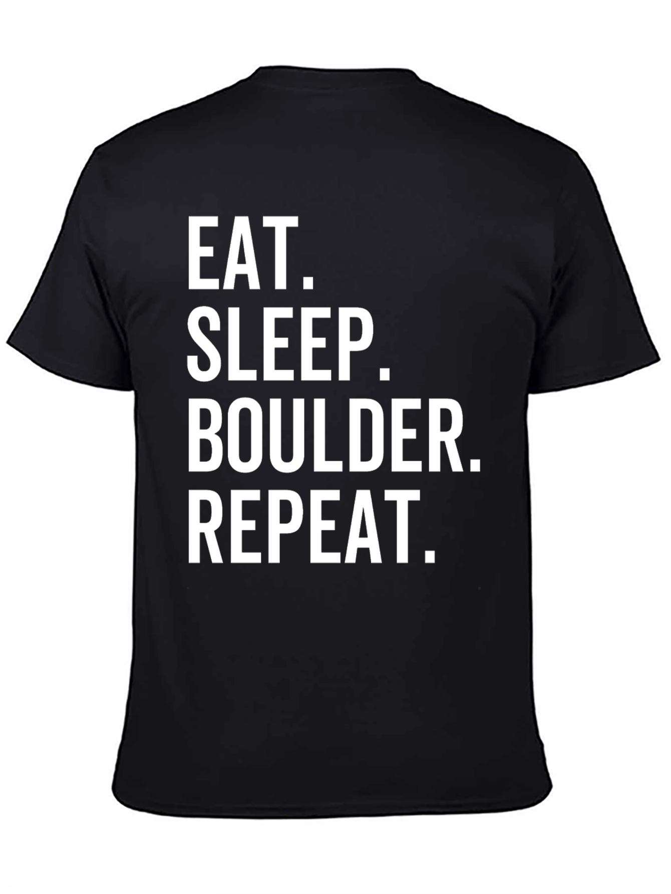 Eat Sleep Boulder Repeat - Mens Graphic Tee