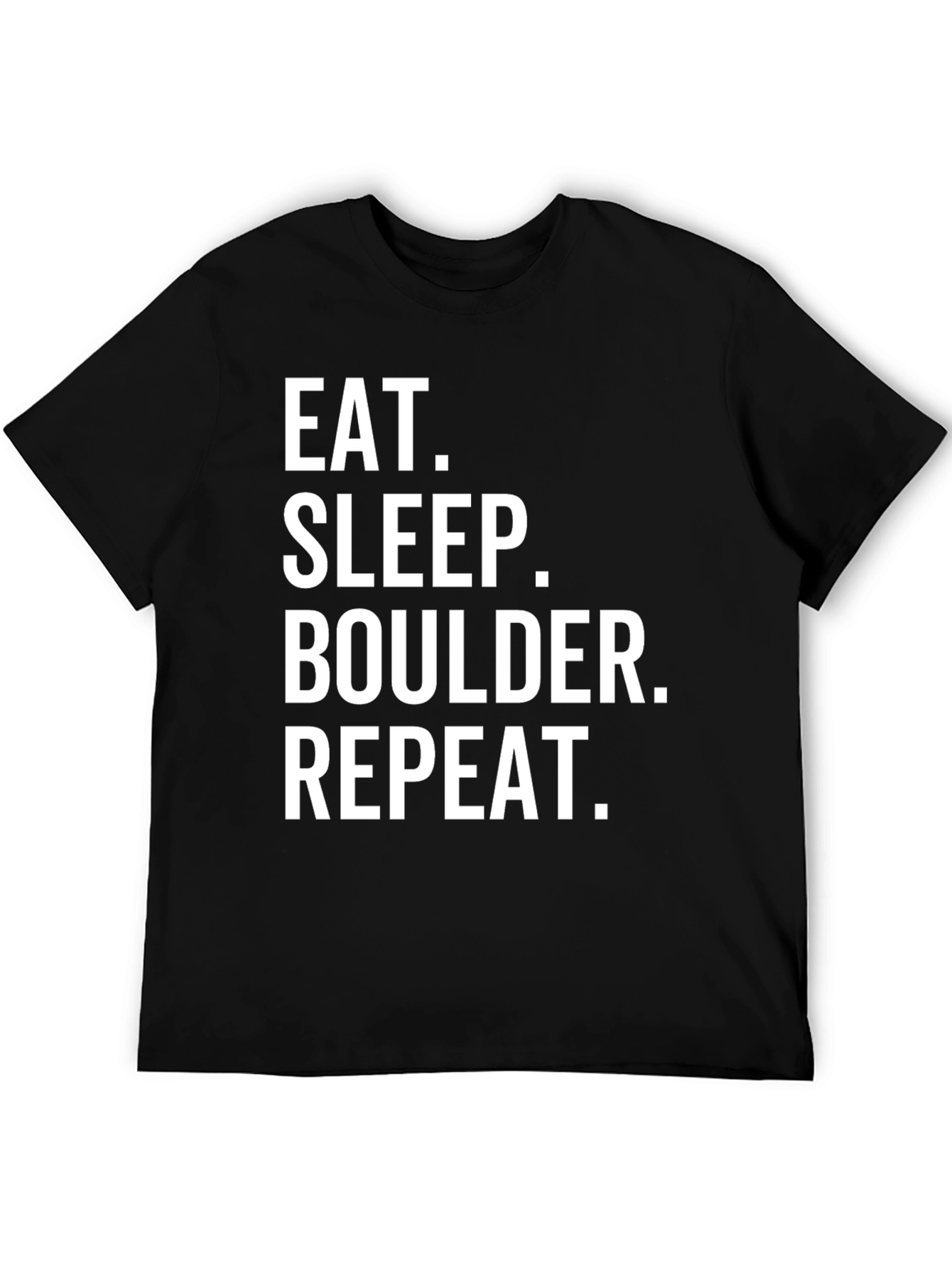 Eat Sleep Boulder Repeat - Mens Graphic Tee