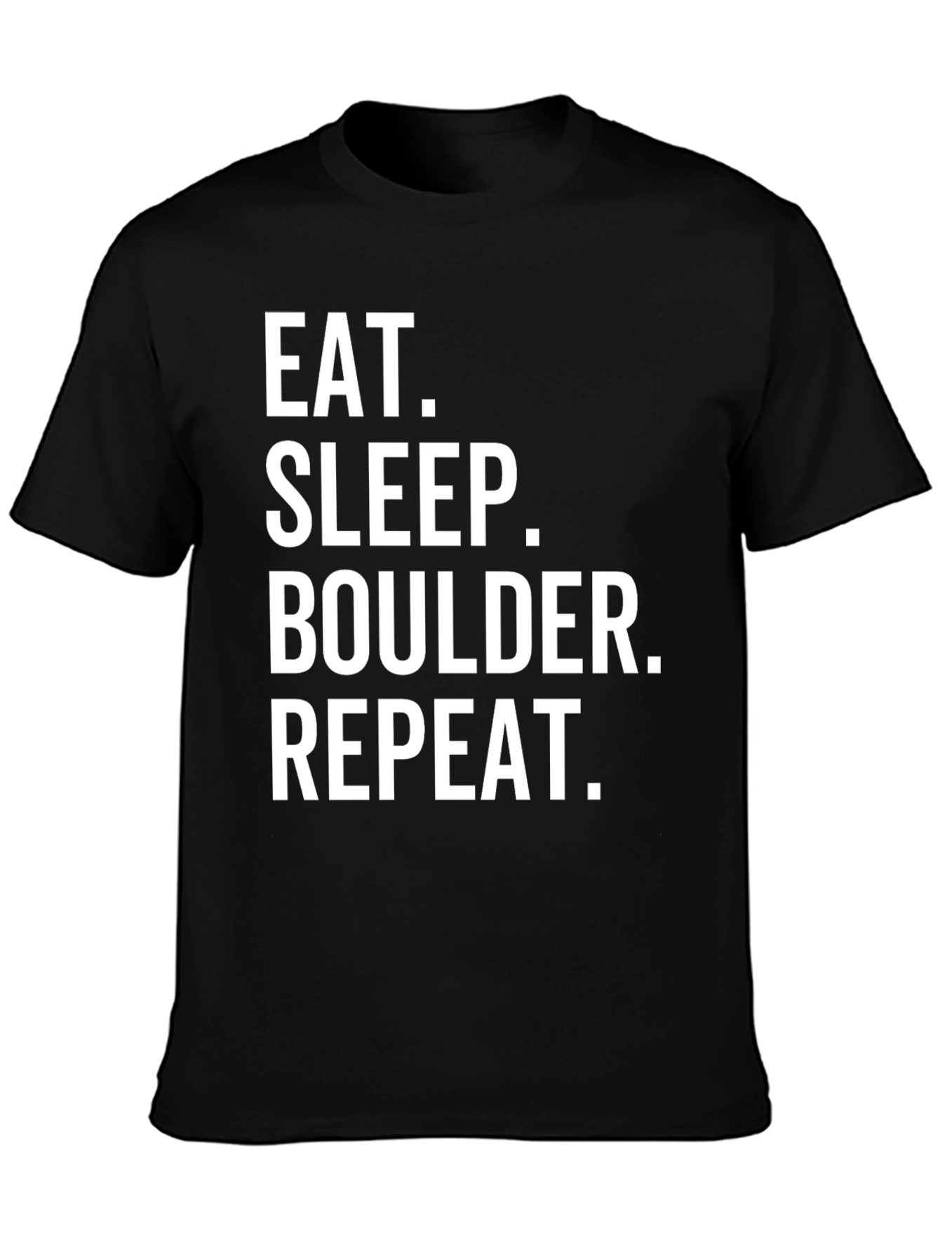 Eat Sleep Boulder Repeat - Mens Graphic Tee