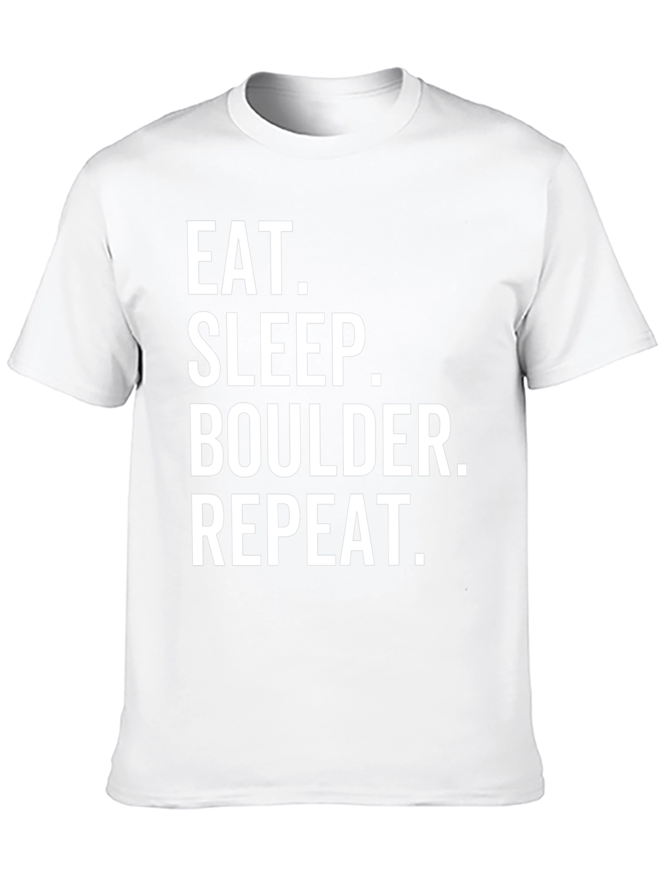 Eat Sleep Boulder Repeat - Mens Graphic Tee