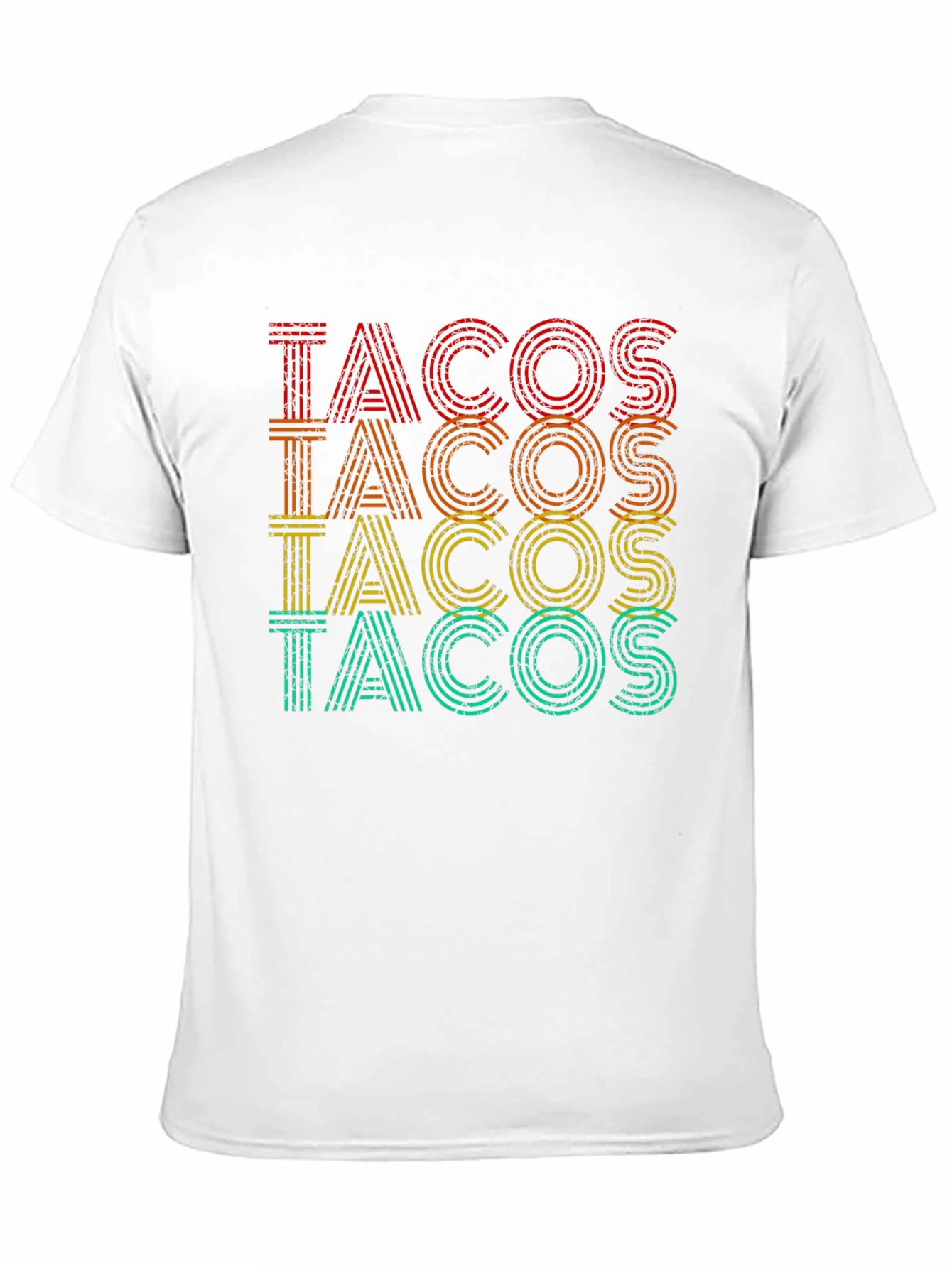 Retro Tacos Graphic Tee - Casual Comfort