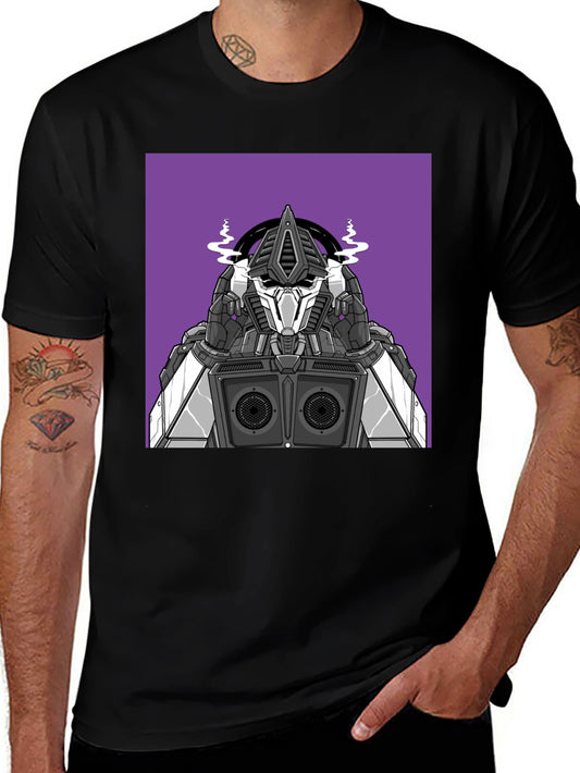 Robot DJ Graphic Tee - Cool & Unique Design