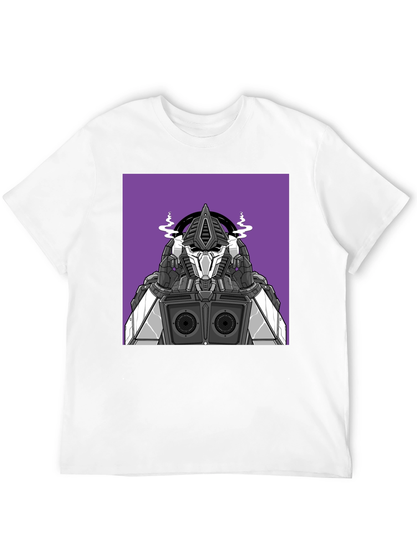 Robot DJ Graphic Tee - Cool & Unique Design