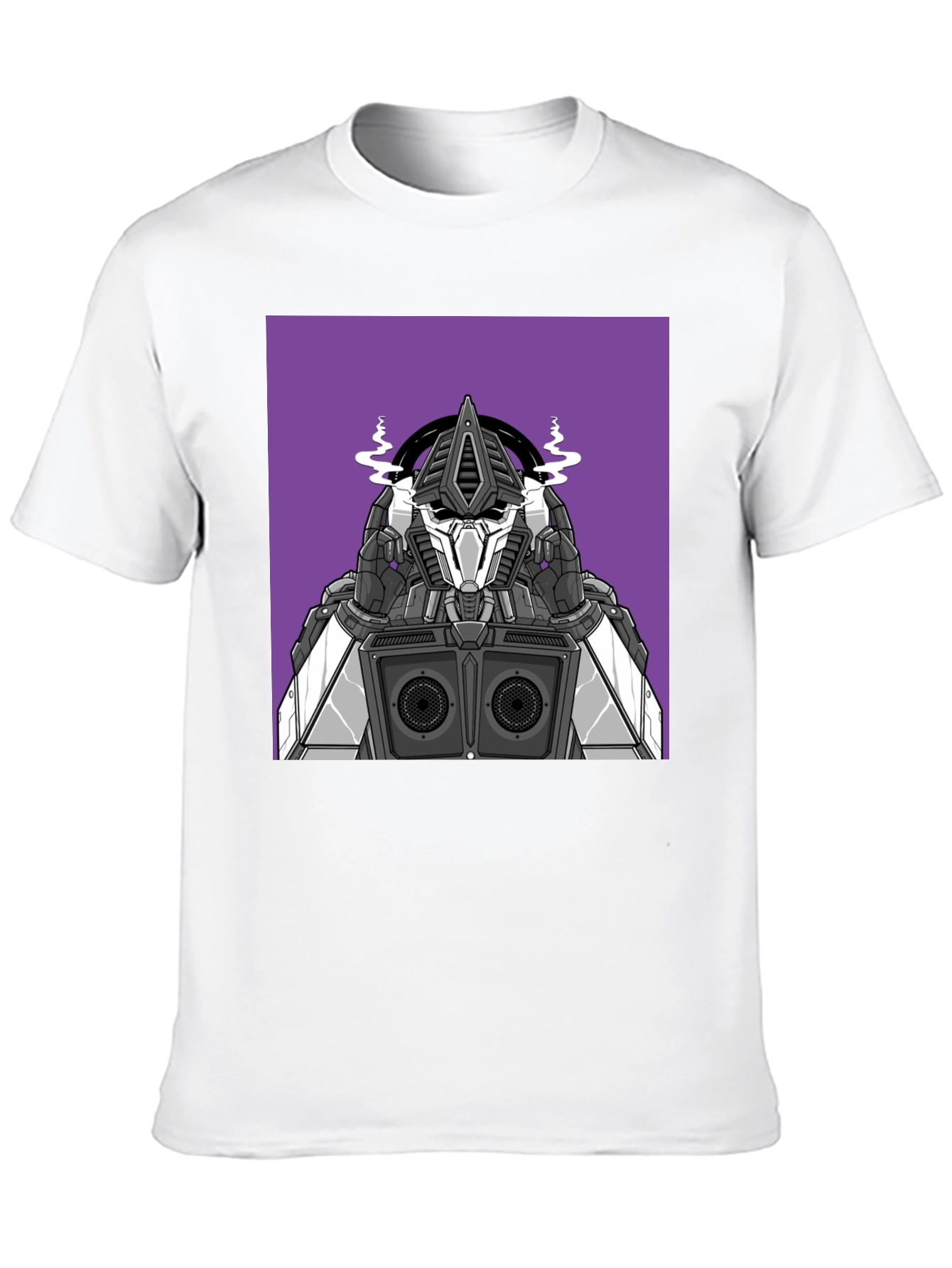 Robot DJ Graphic Tee - Cool & Unique Design