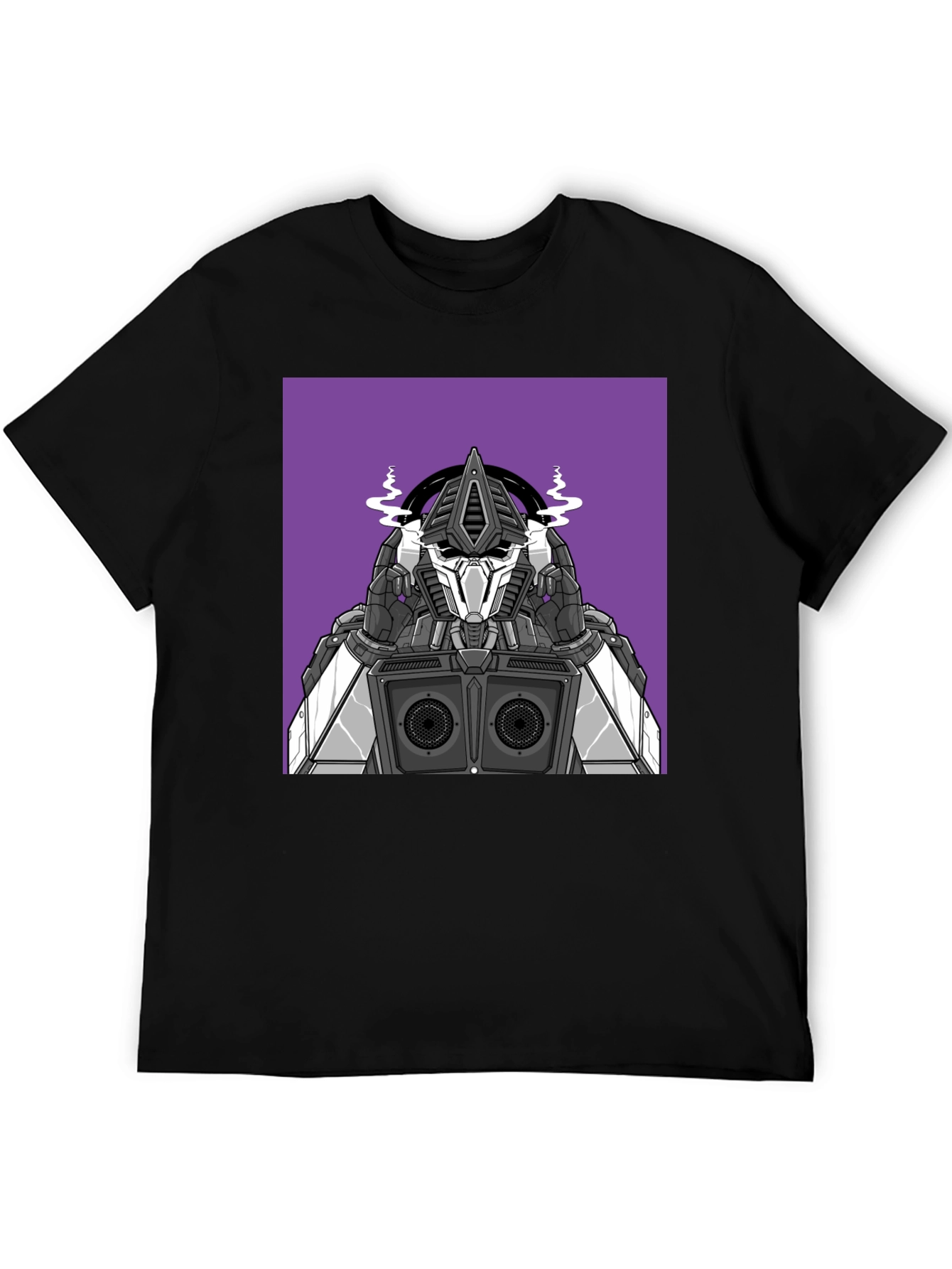 Robot DJ Graphic Tee - Cool & Unique Design