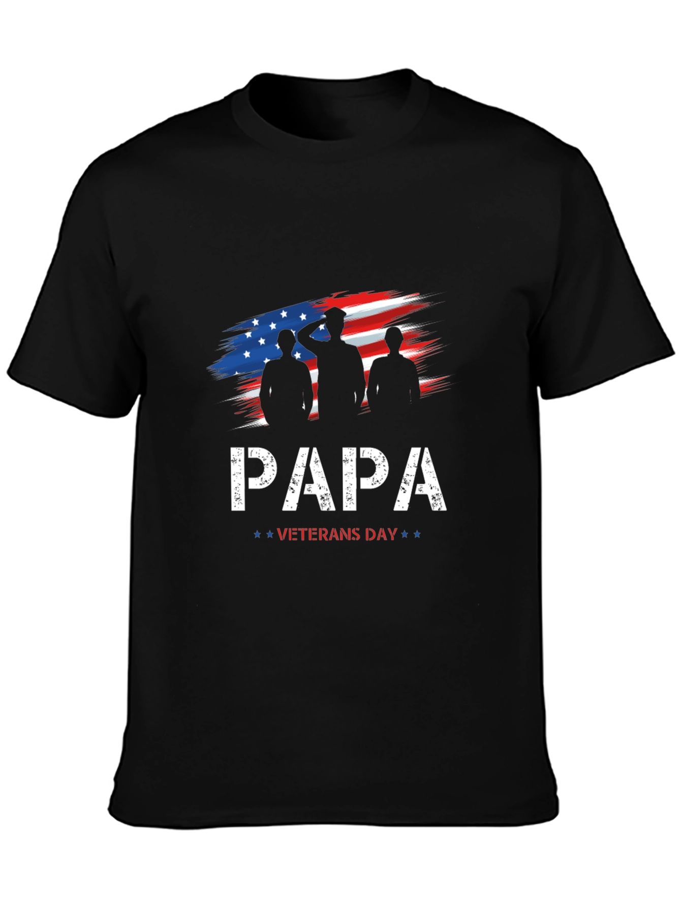 Papa Veterans Day T-Shirt