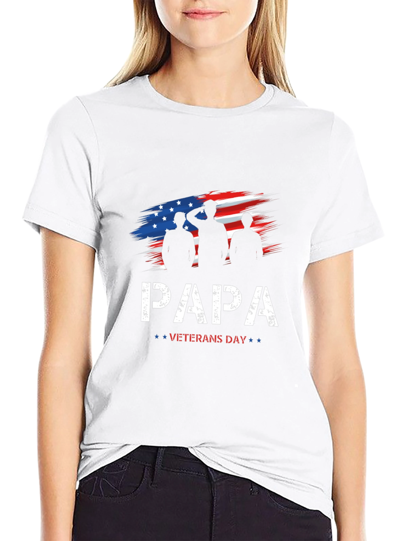 Papa Veterans Day T-Shirt