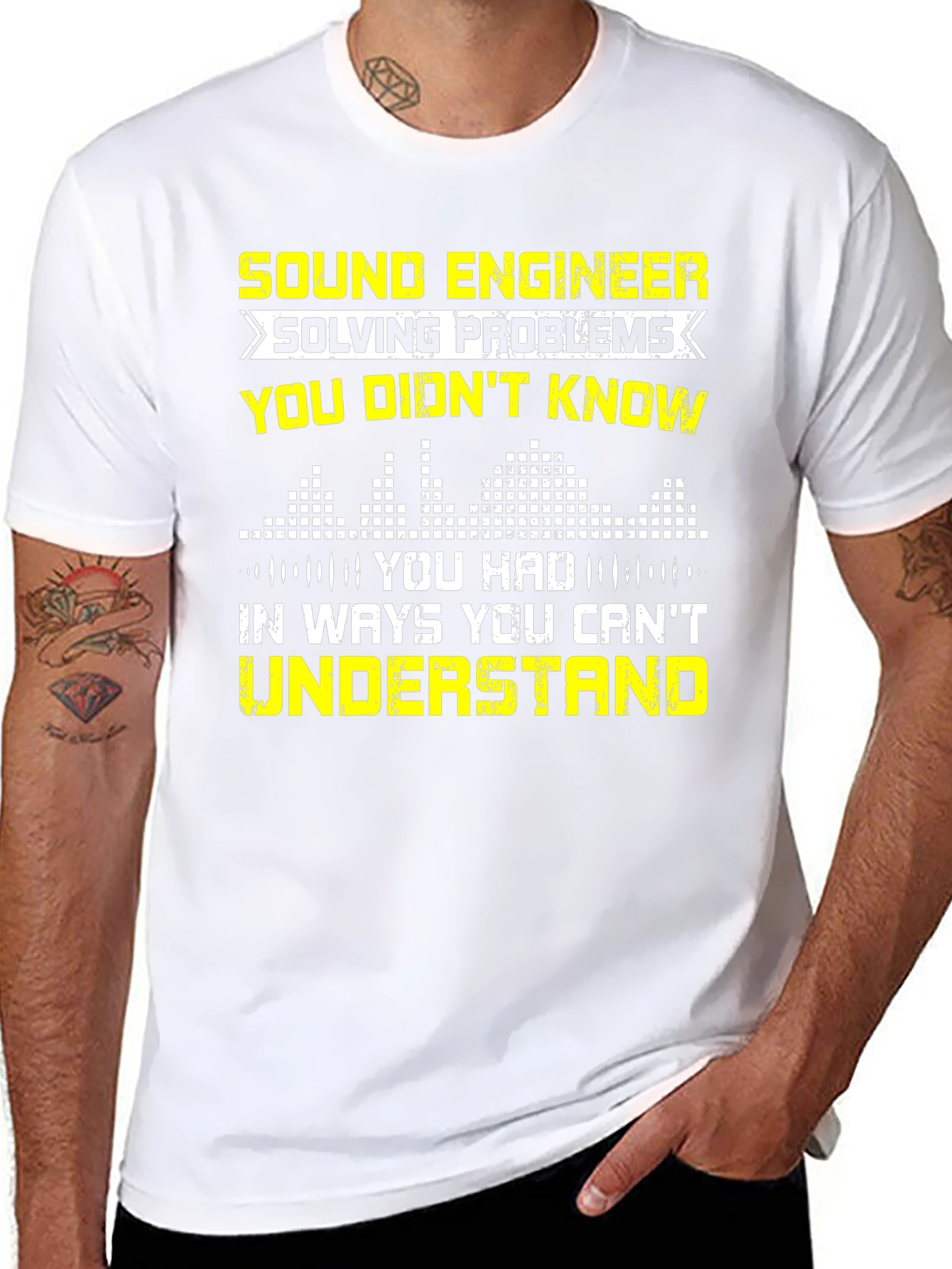 Sound Engineer T-Shirt - Solving Problems You Didnt Know