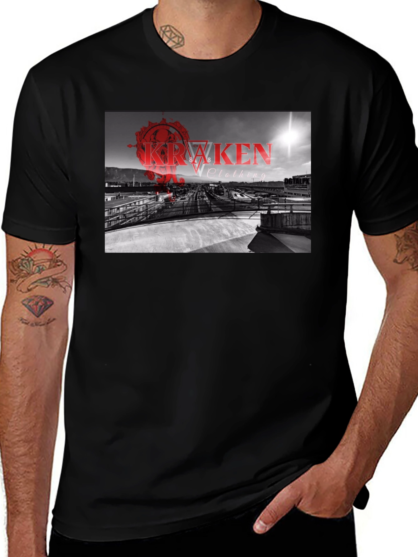 Kraken Clothing Black T-Shirt