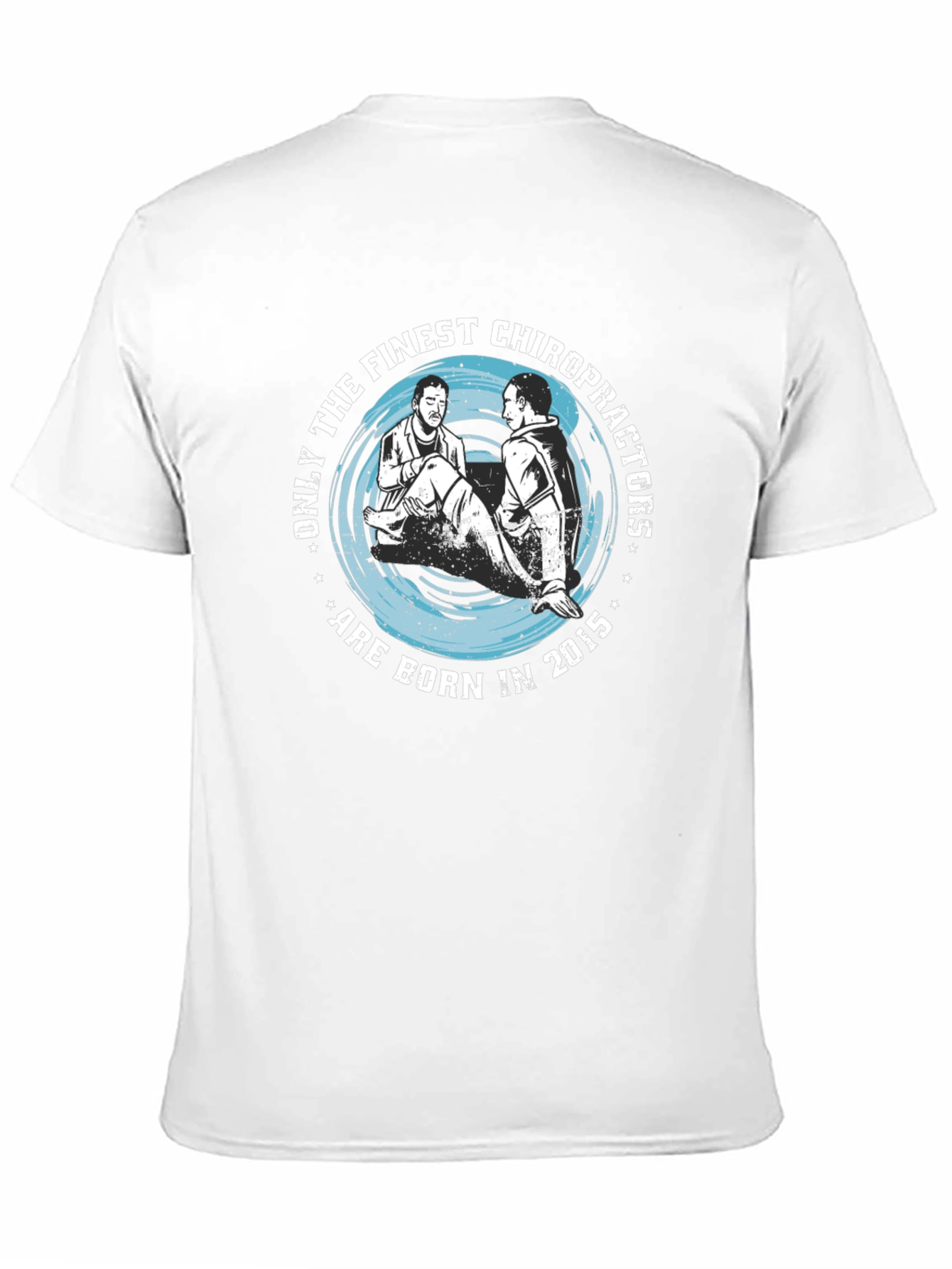 Chiropractor Born in 2015 Black Graphic T-Shirt