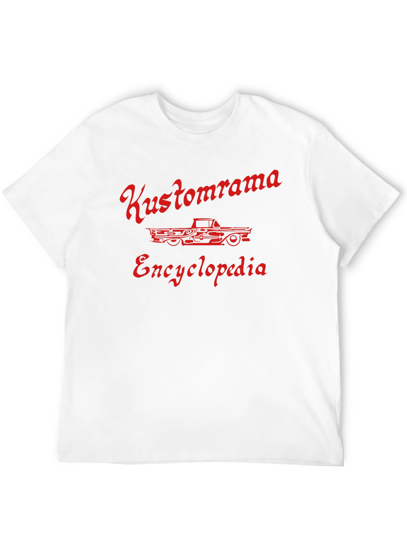 Kustomrama Encyclopedia Black T-Shirt