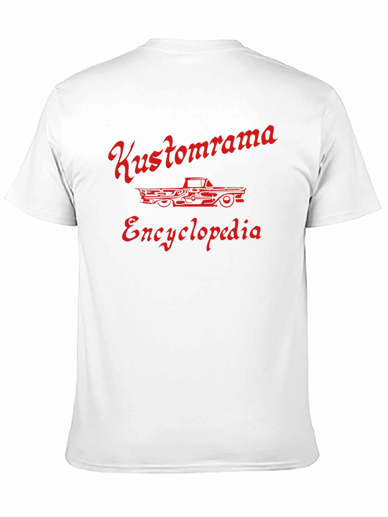 Kustomrama Encyclopedia Black T-Shirt