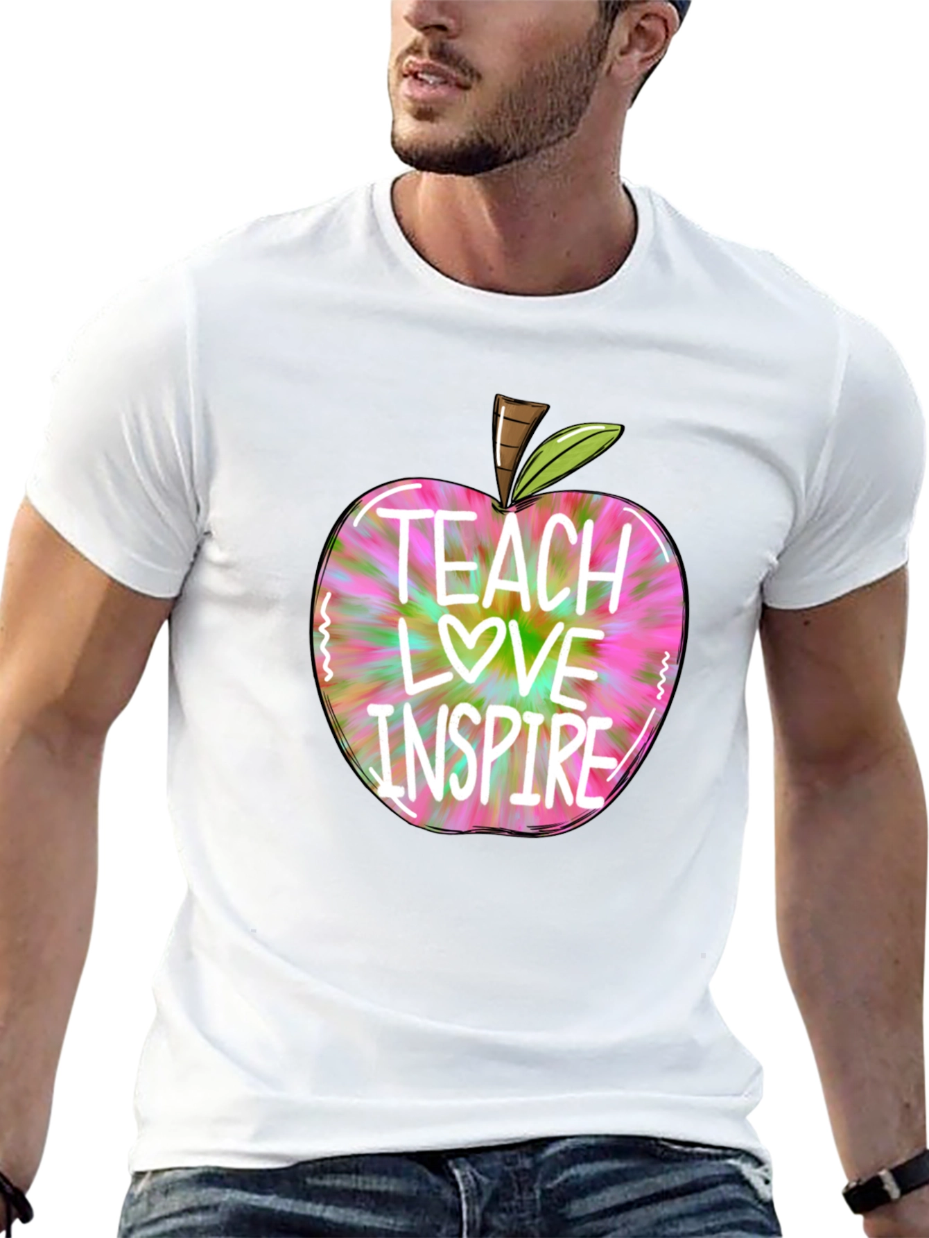 Teach Love Inspire Apple T-Shirt