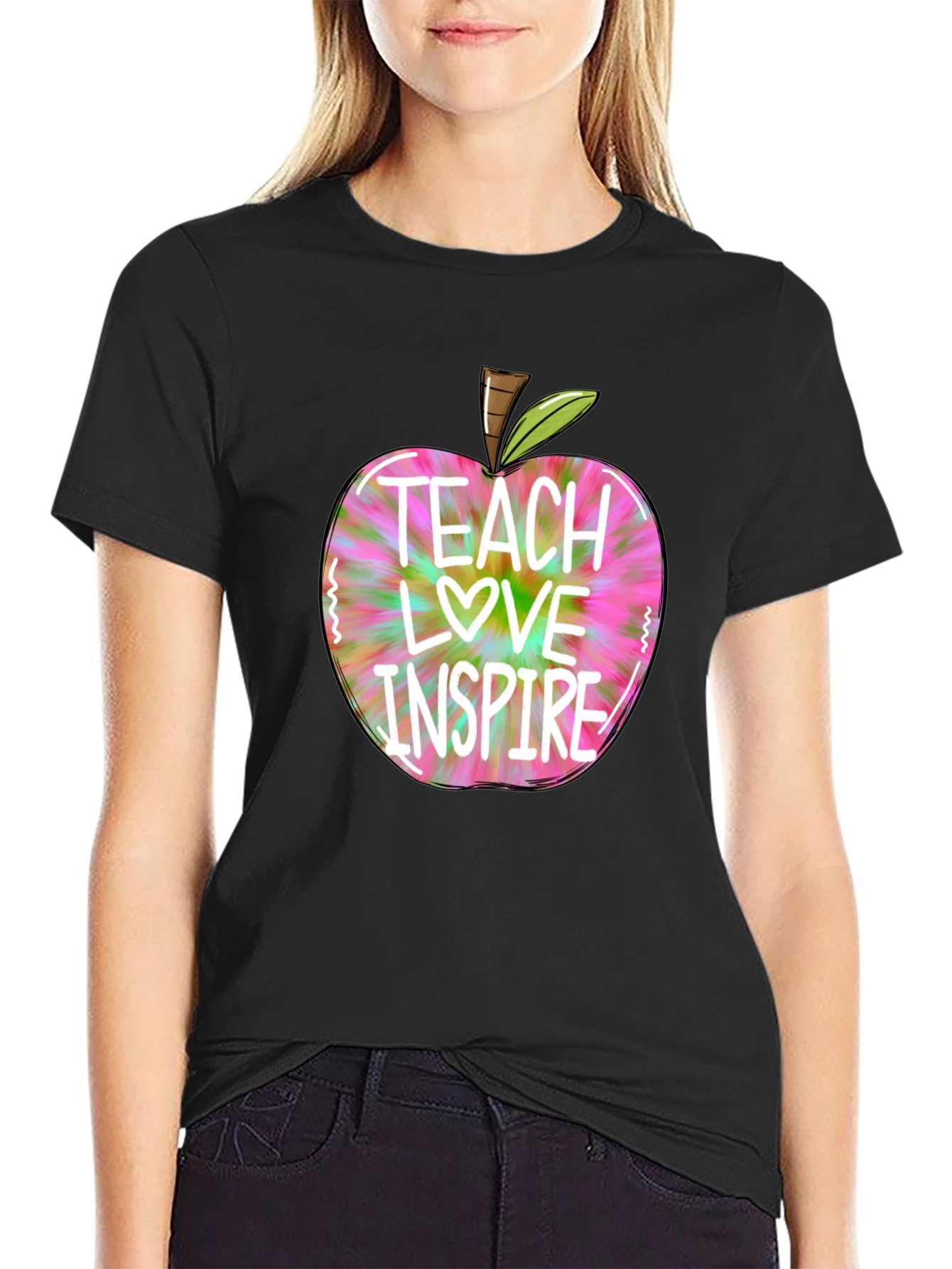 Teach Love Inspire Apple T-Shirt