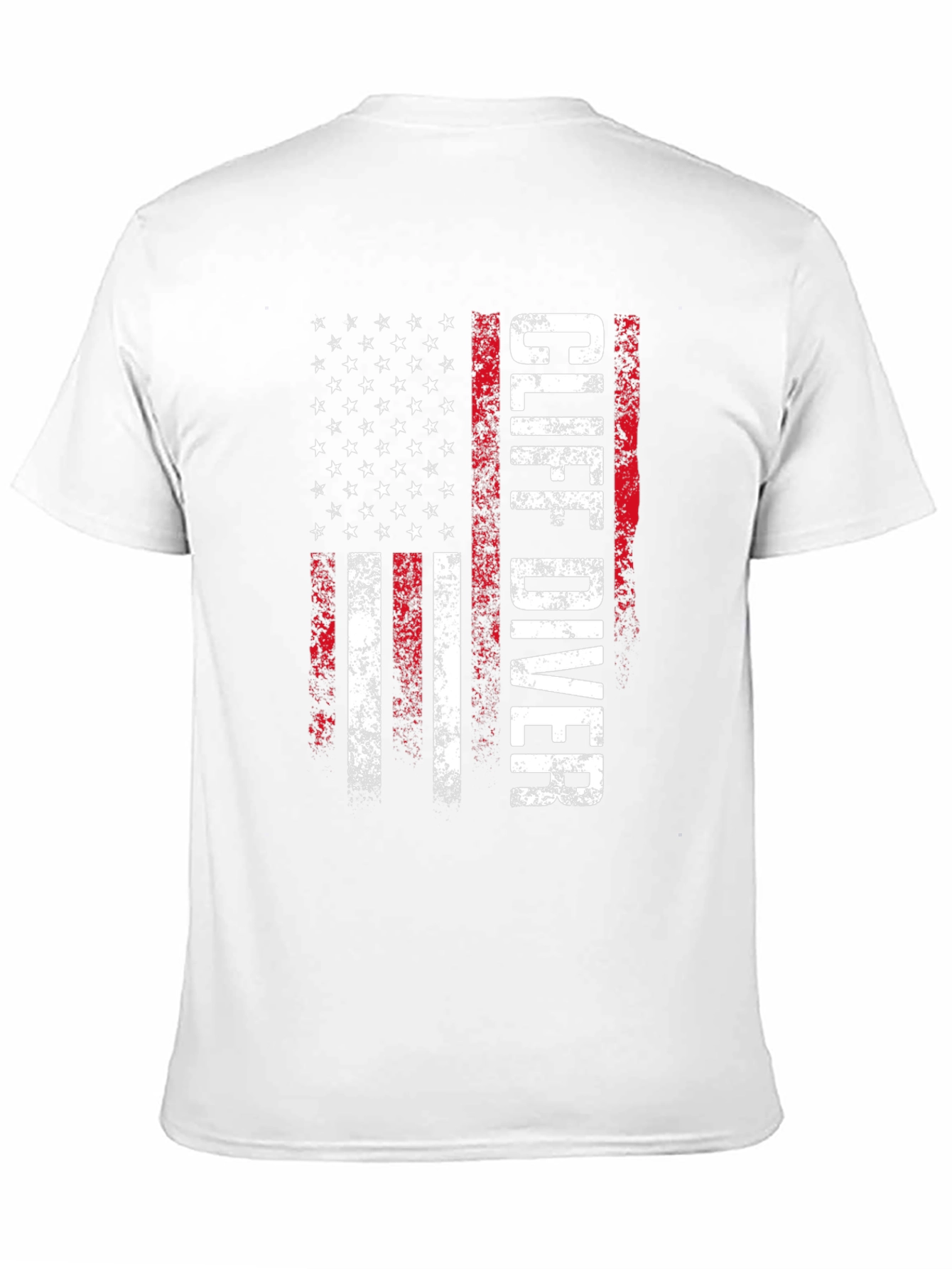 Cliff Diver American Flag T-Shirt