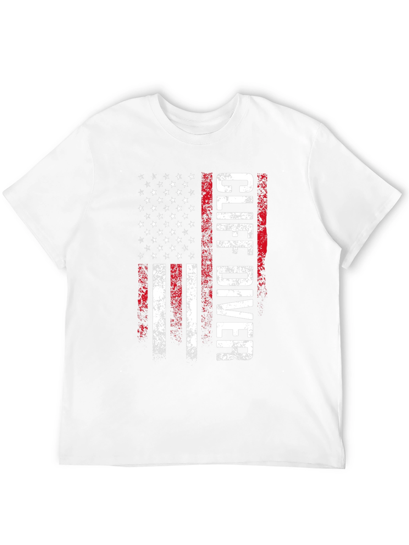 Cliff Diver American Flag T-Shirt