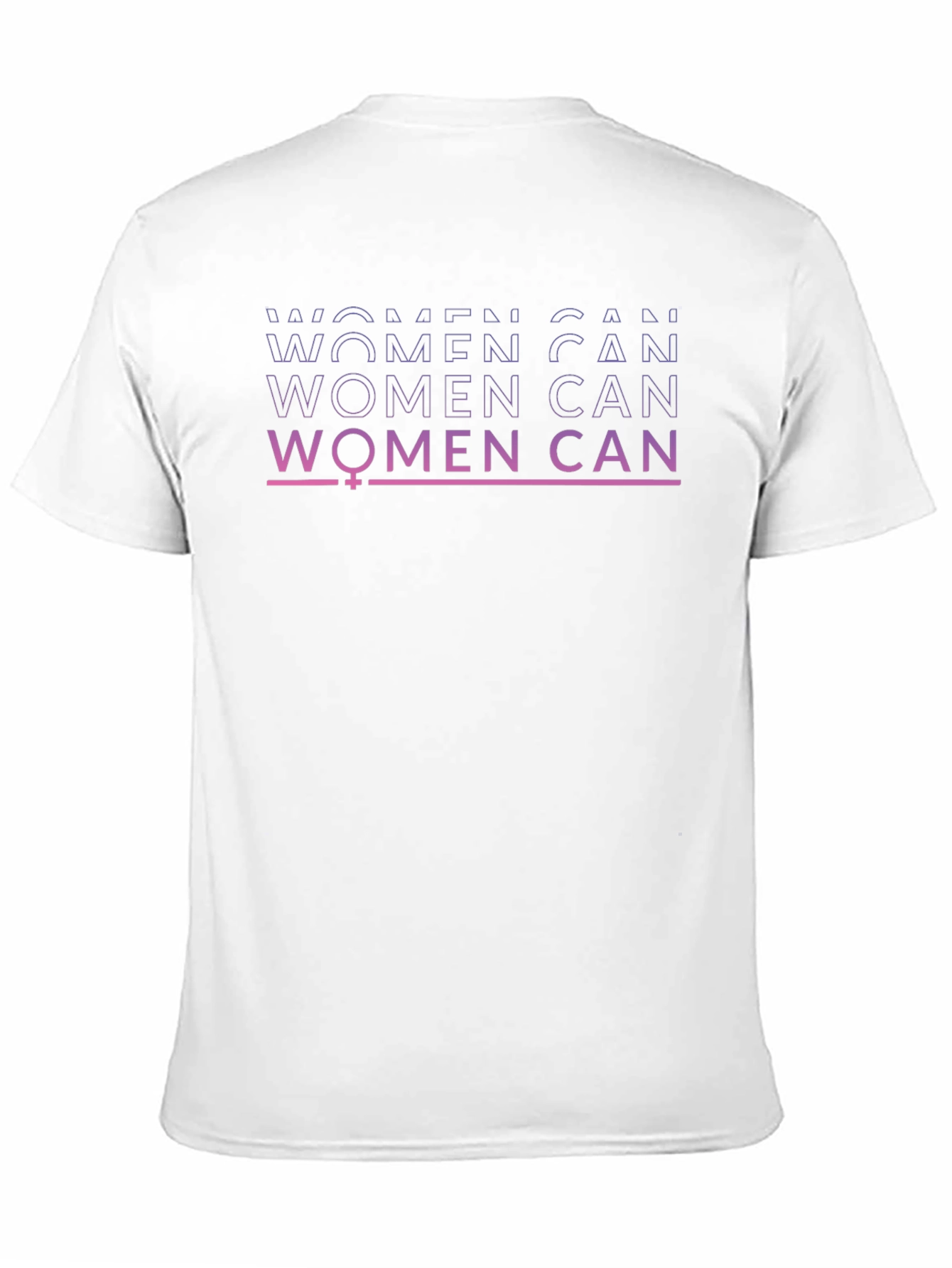 Women Can Graphic Tee - Empowering Statement Shirt