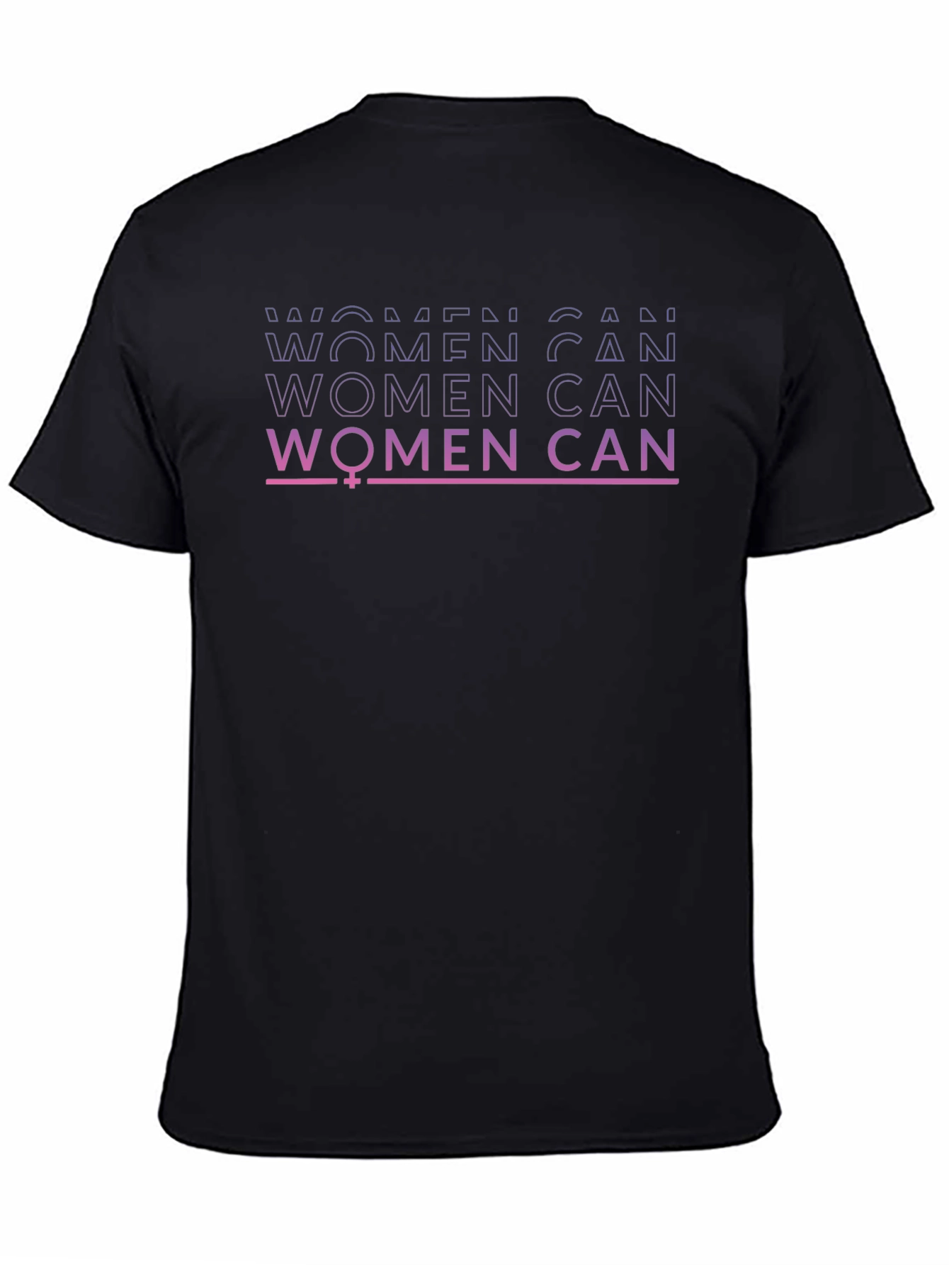 Women Can Graphic Tee - Empowering Statement Shirt