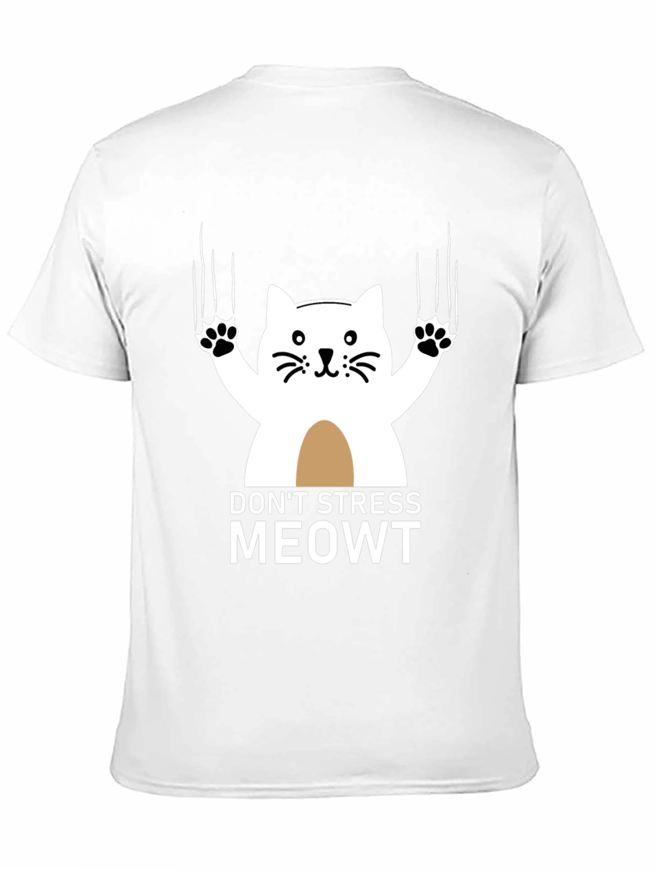 Dont Stress Meowt Graphic T-Shirt