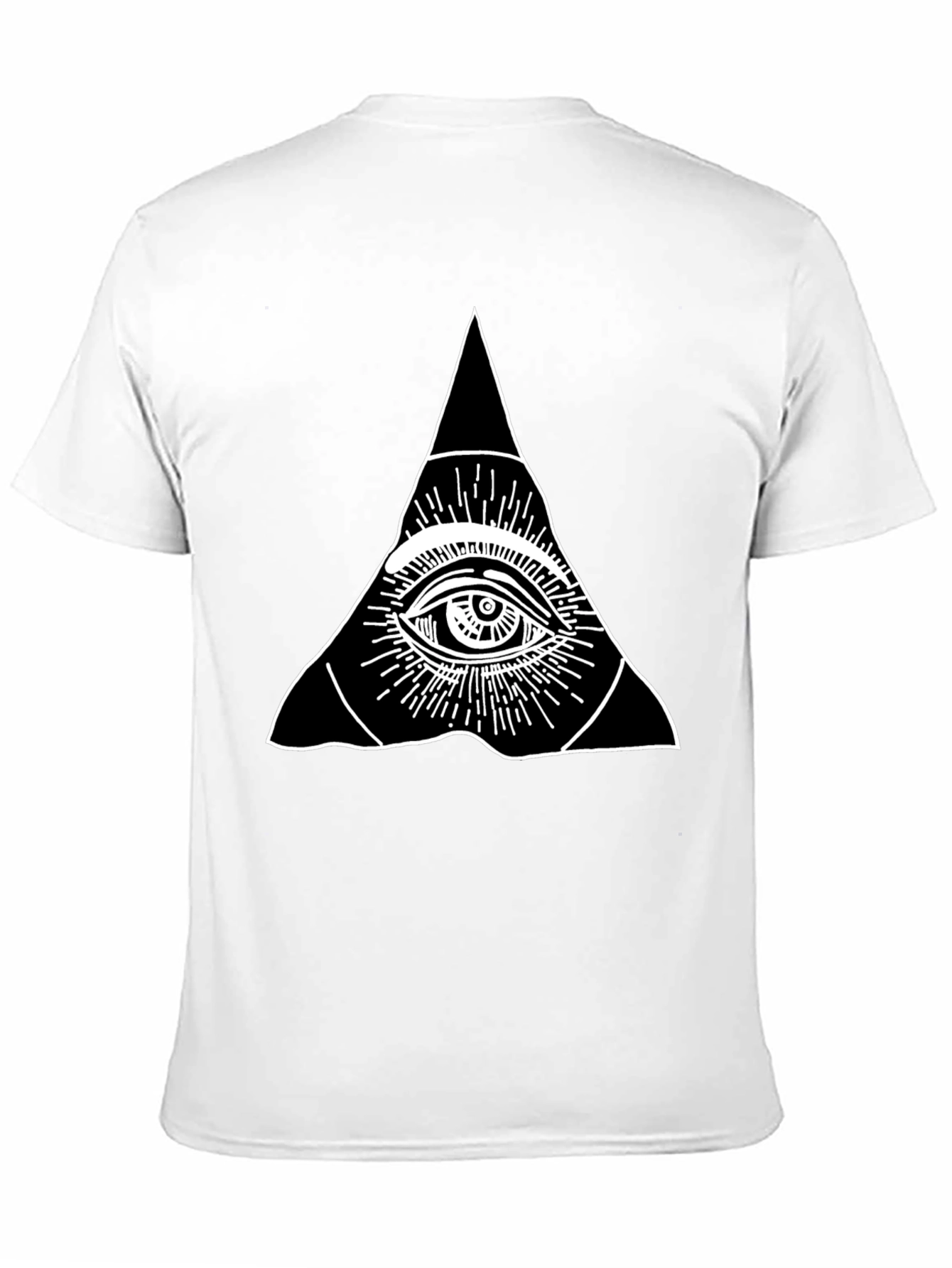 All Seeing Eye T-Shirt - Illuminati Pyramid Graphic Tee